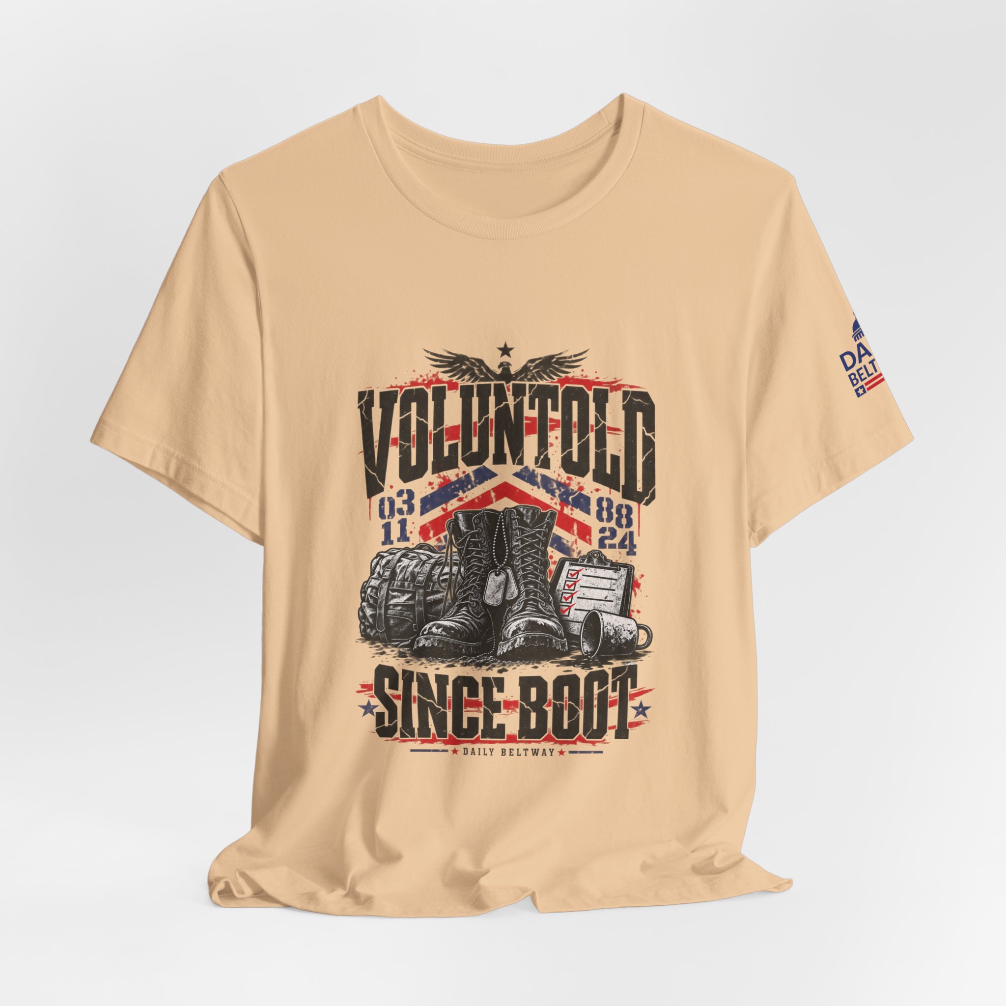 Voluntold Since Boot T-Shirt — Daily Beltway - Image 20