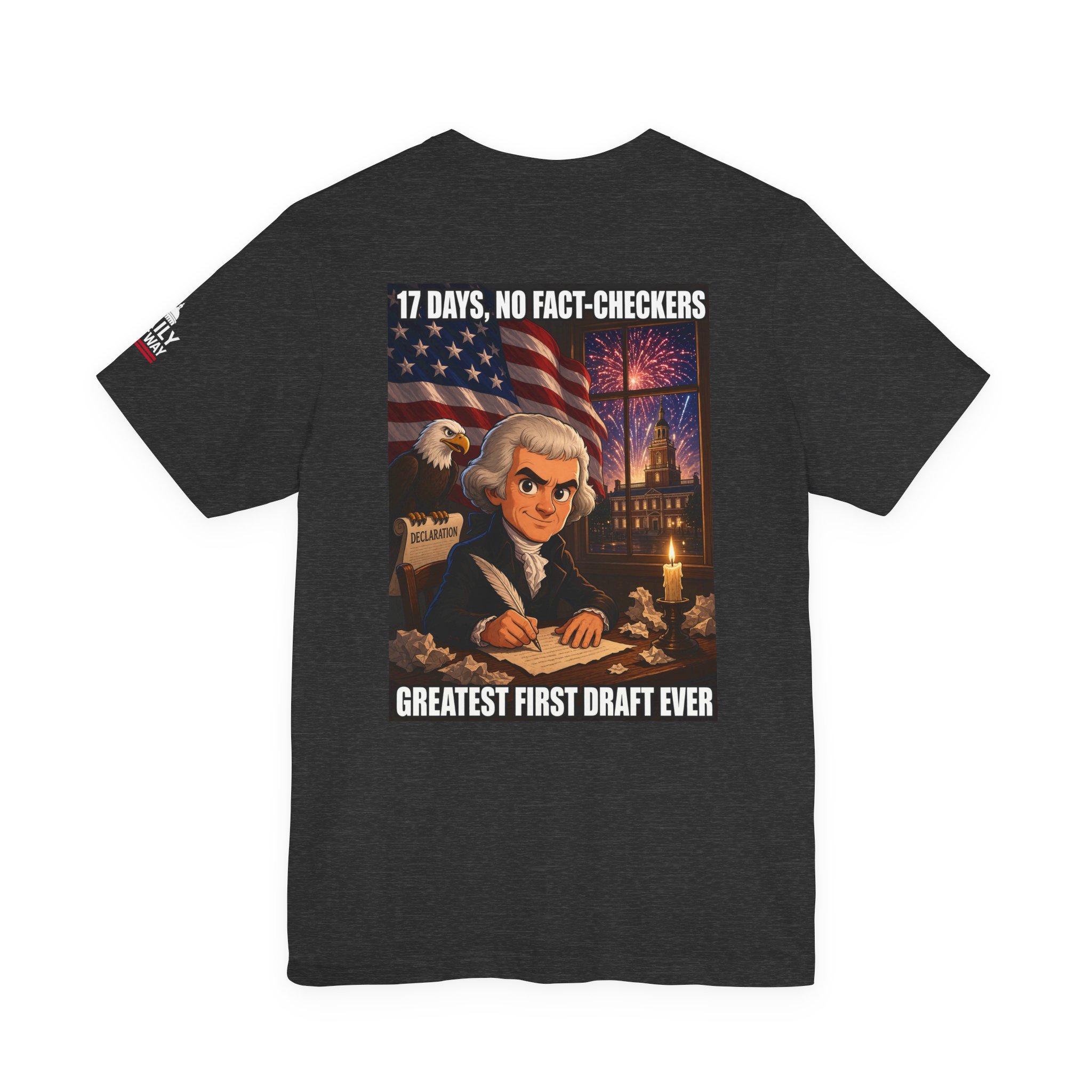 Jefferson's First Draft T-Shirt — Daily Beltway - Image 14
