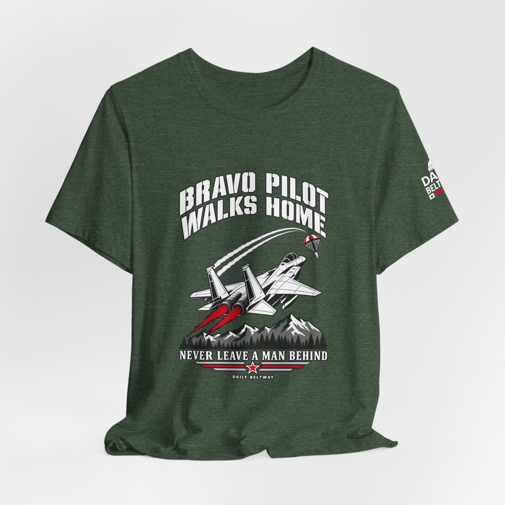 Bravo Pilot Walks Home T-Shirt — Daily Beltway - Image 20