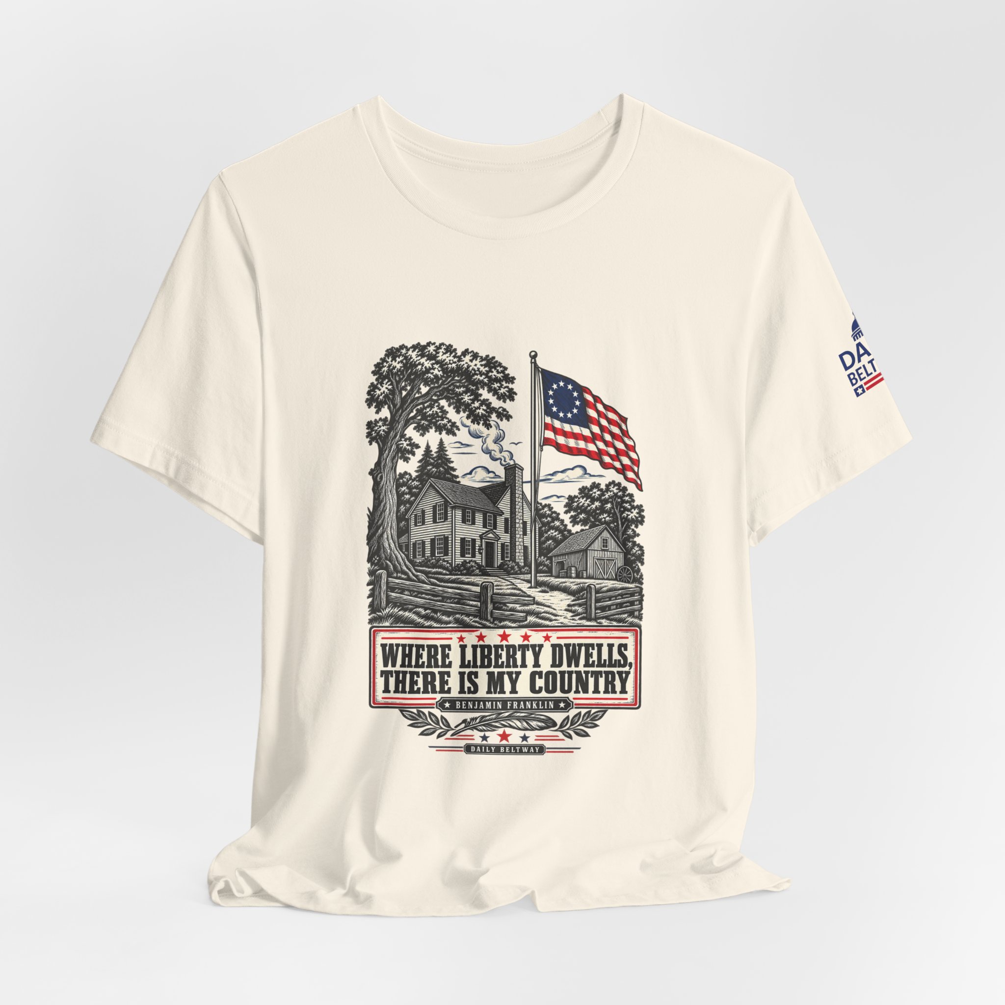 Liberty Dwells Franklin T-Shirt — Daily Beltway - Image 12