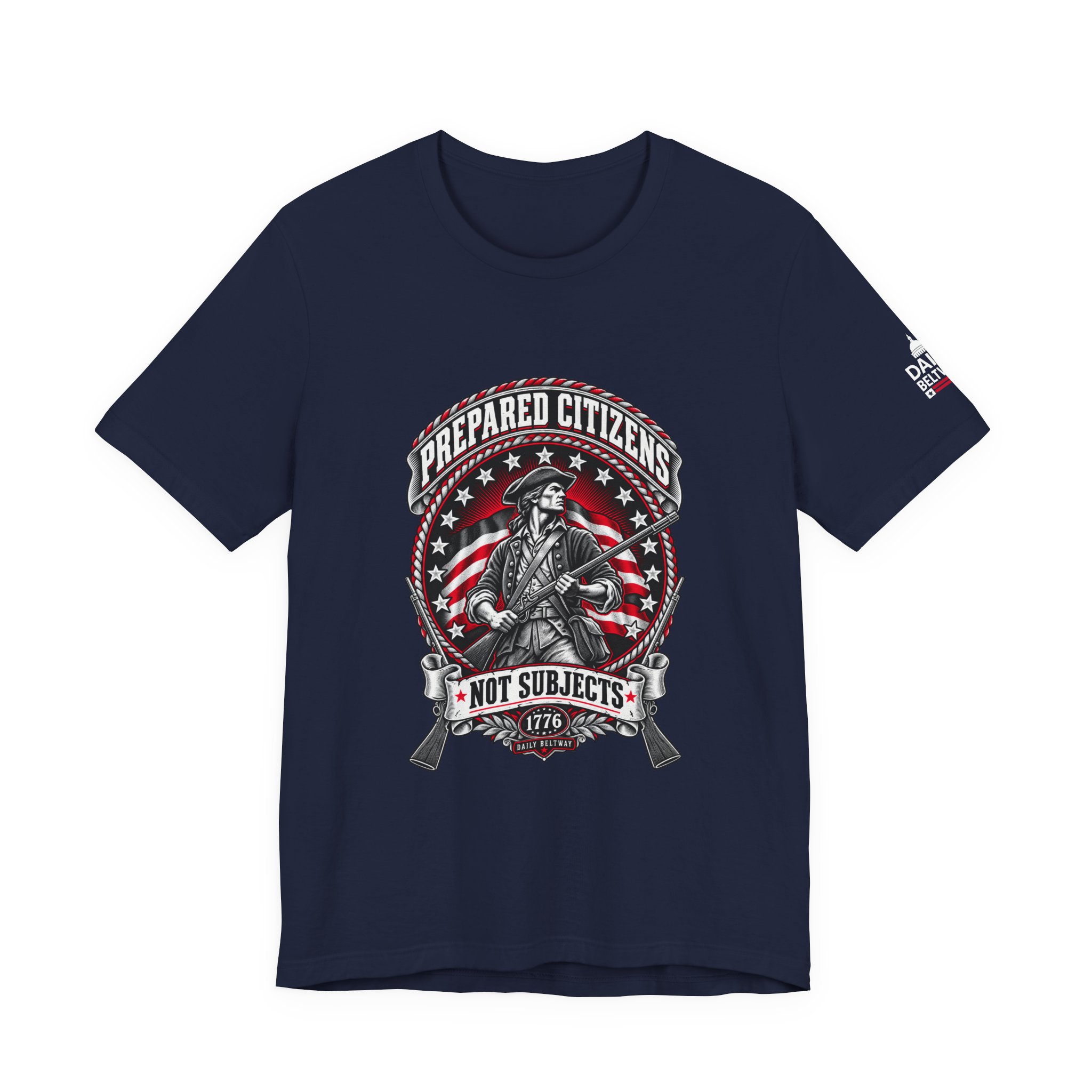 Prepared Citizens Badge T-Shirt — Daily Beltway - Image 29