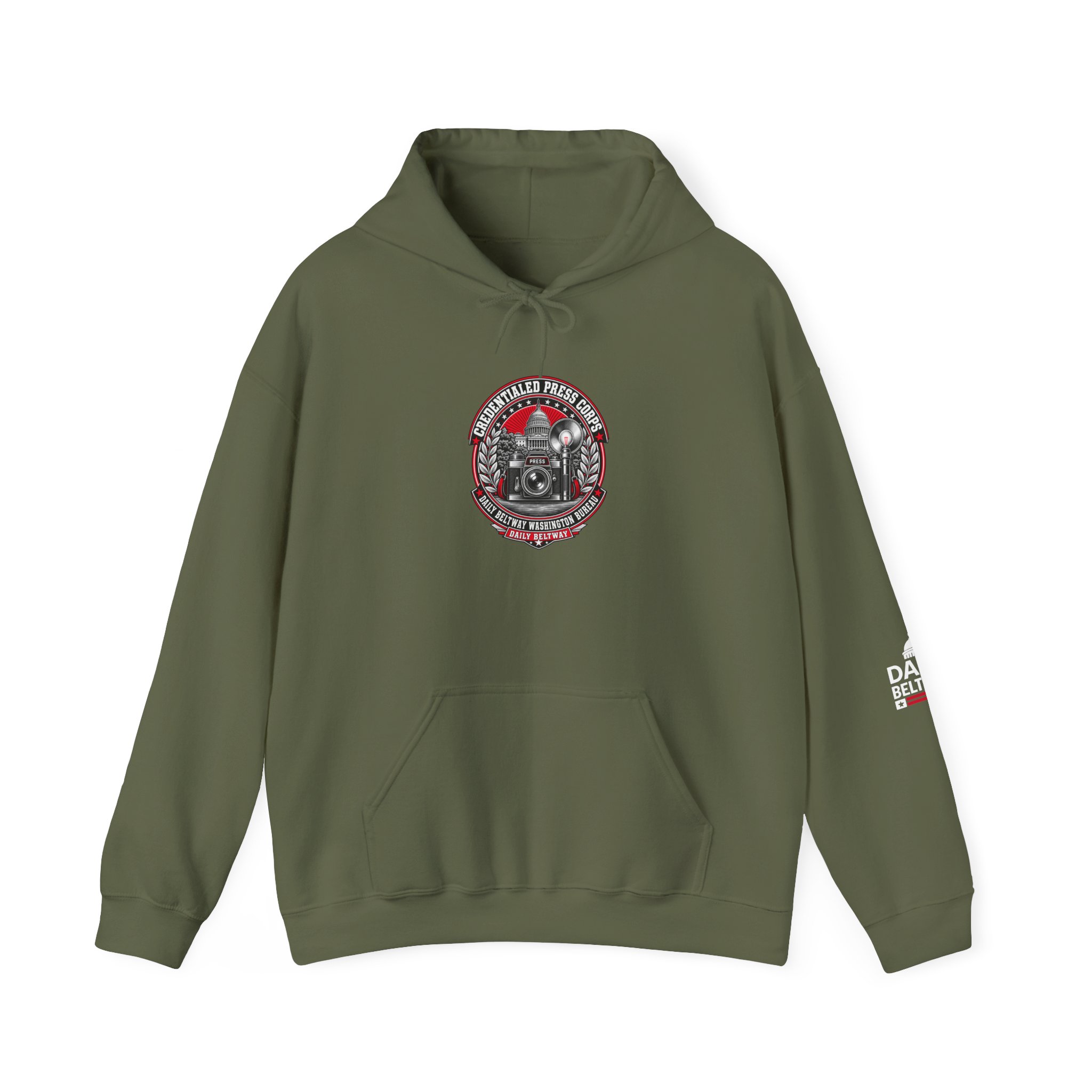 Credentialed Press Corps Hoodie — Daily Beltway - Image 9
