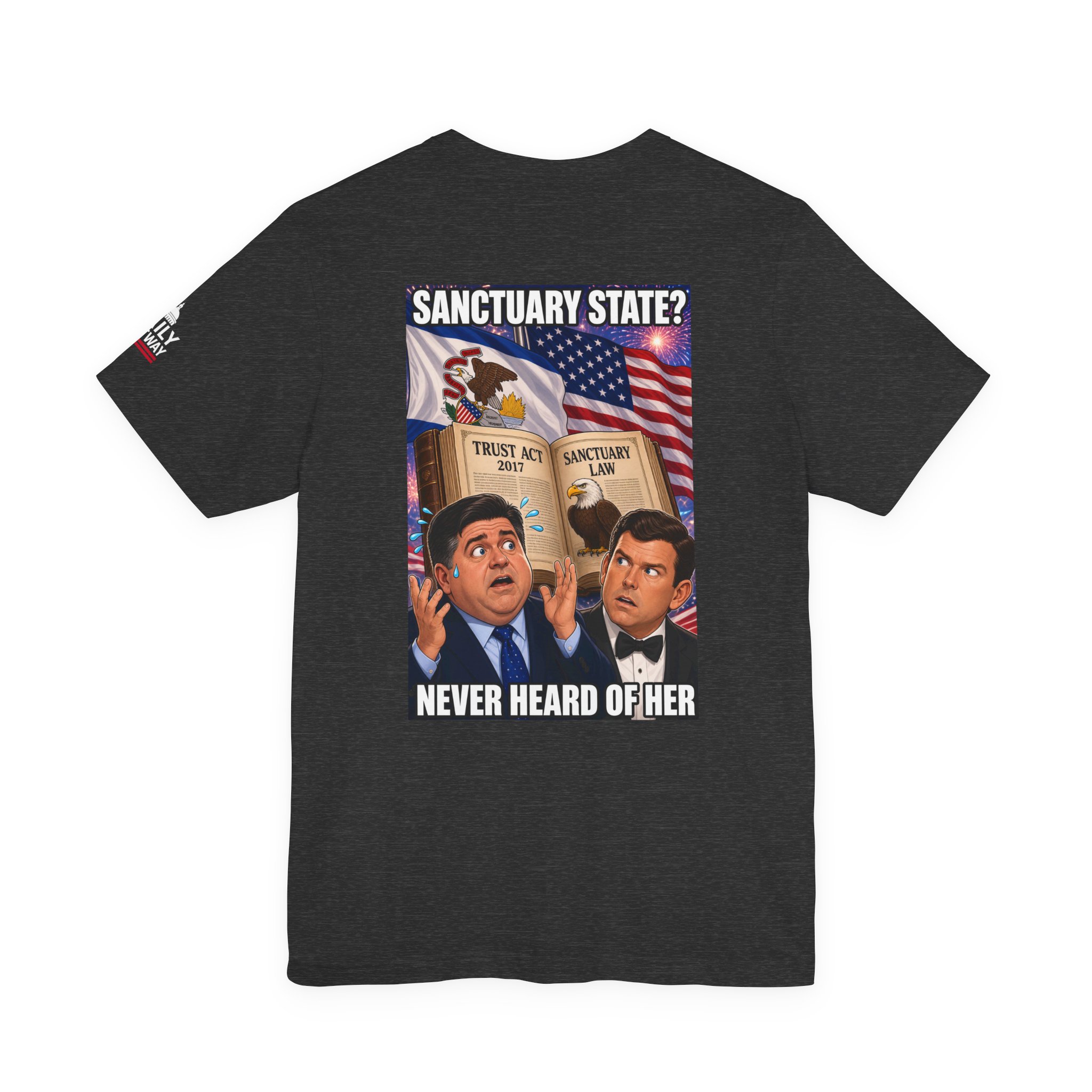 Pritzker's Denial T-Shirt — Daily Beltway - Image 14