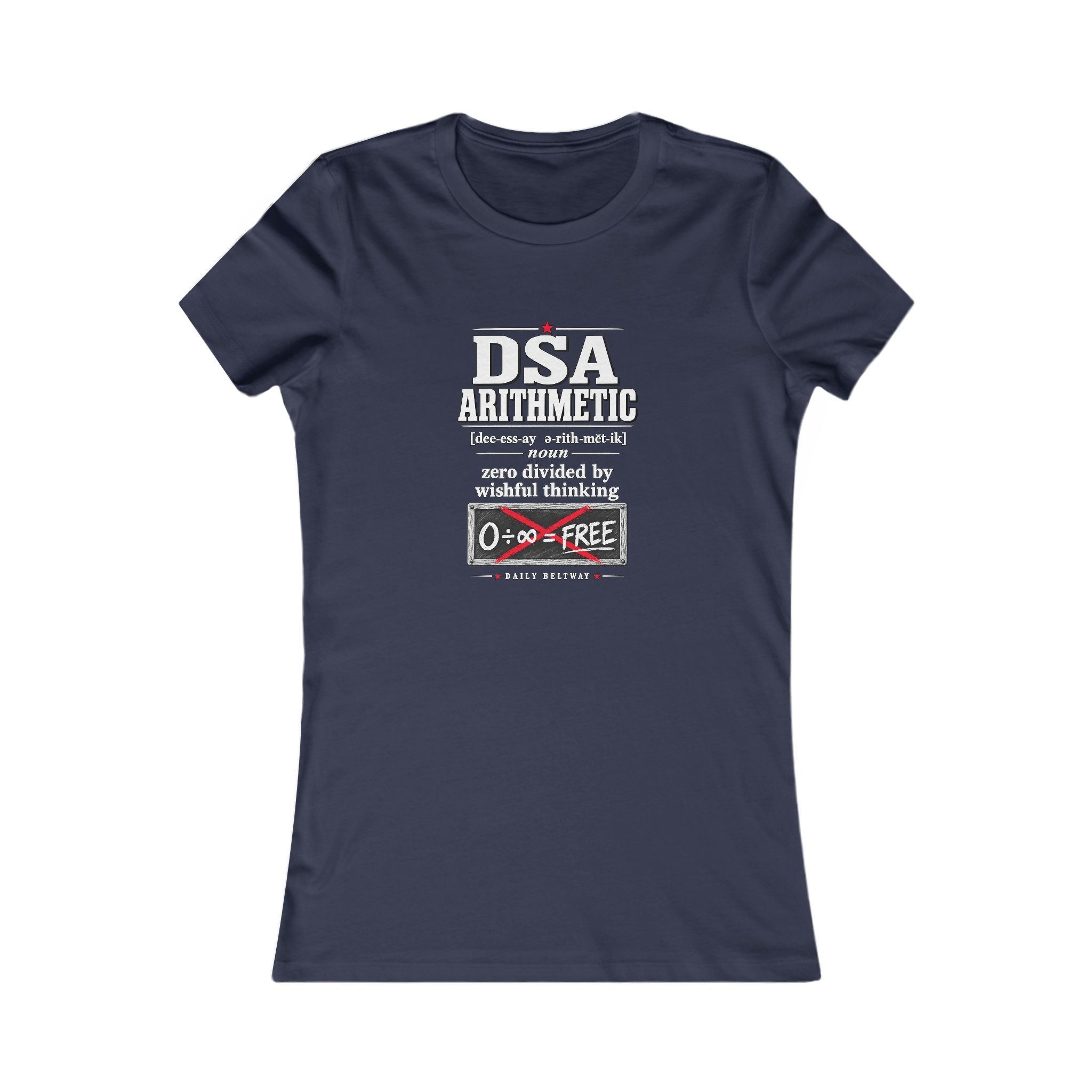 DSA Arithmetic Women's Tee — Daily Beltway - Image 17