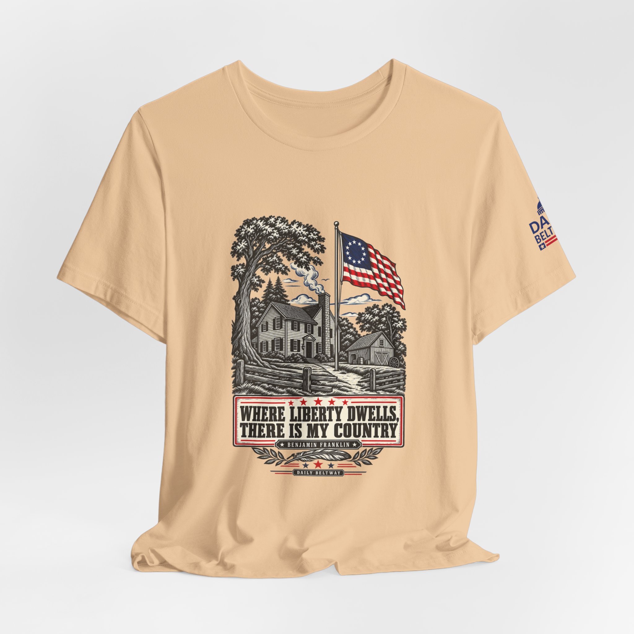 Liberty Dwells Franklin T-Shirt — Daily Beltway - Image 20