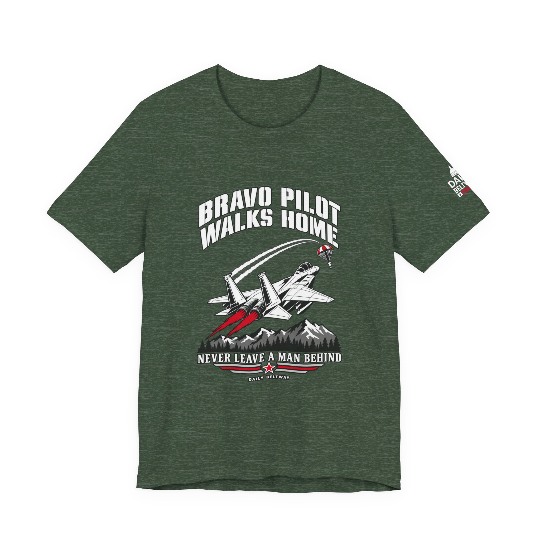 Bravo Pilot Walks Home T-Shirt — Daily Beltway - Image 17