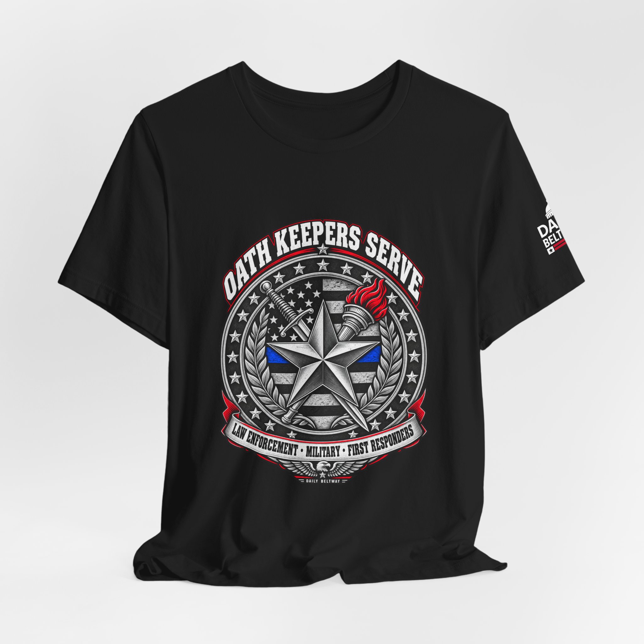 Oath Keepers Serve T-Shirt — Daily Beltway - Image 8