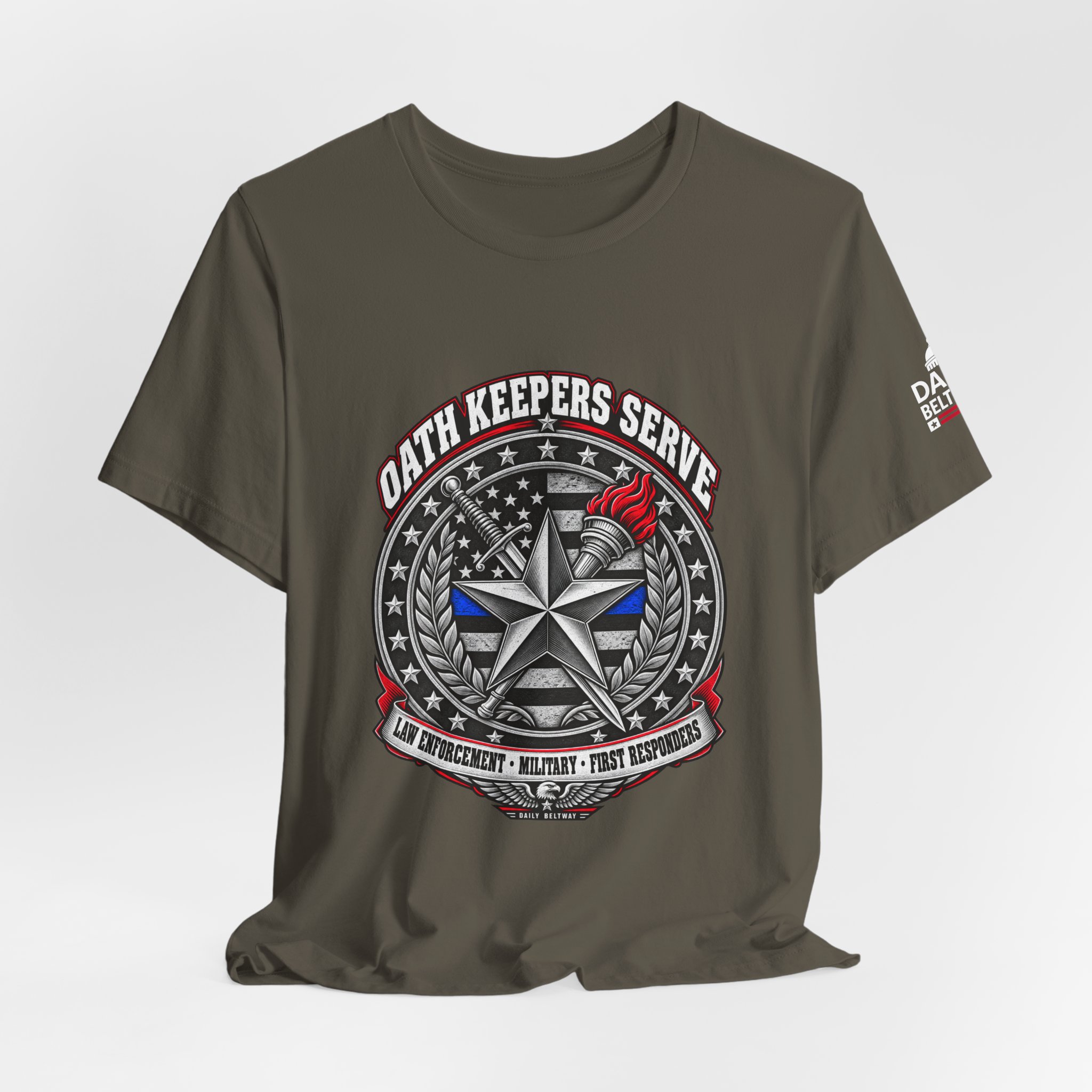 Oath Keepers Serve T-Shirt — Daily Beltway - Image 12