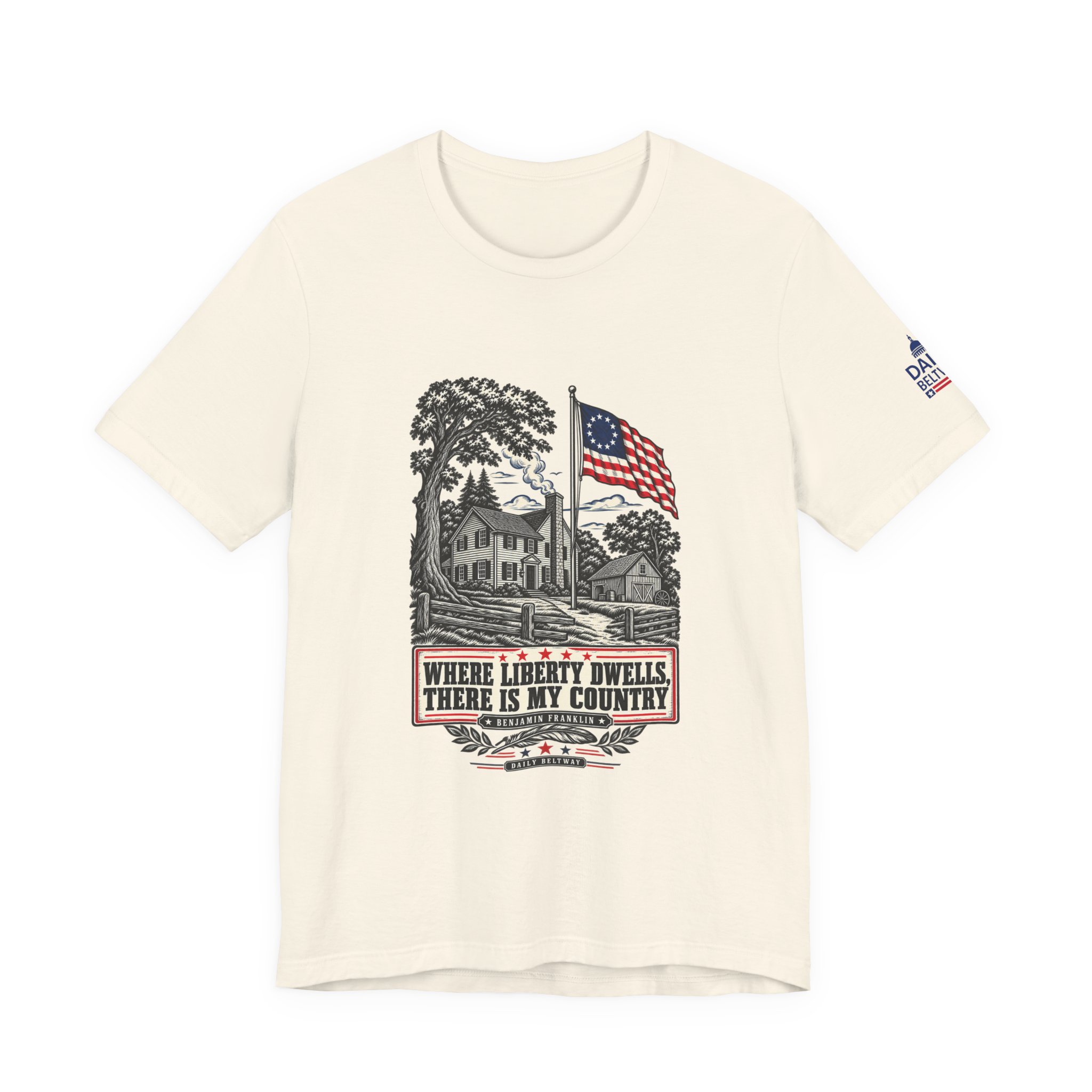 Liberty Dwells Franklin T-Shirt — Daily Beltway - Image 9