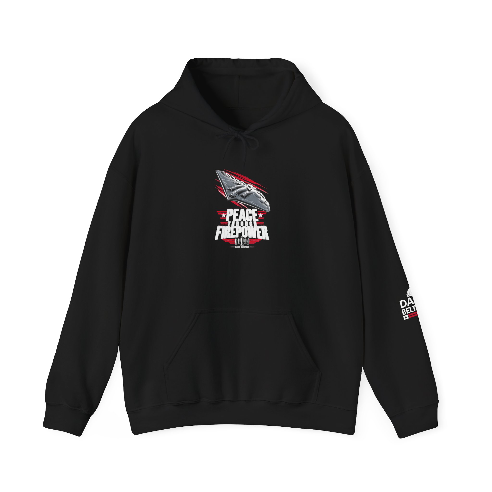 Peace Through Firepower Hoodie — Daily Beltway
