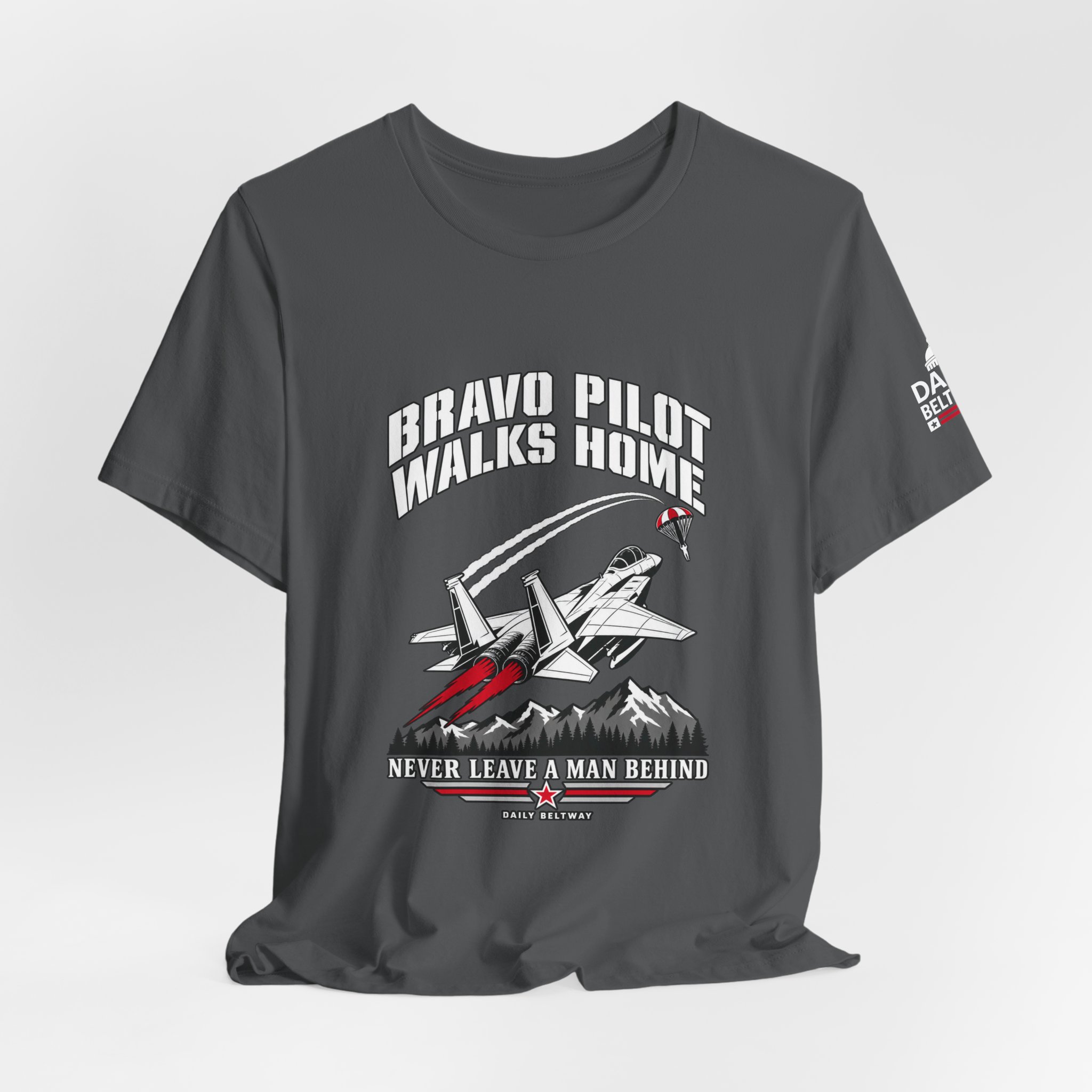 Bravo Pilot Walks Home T-Shirt — Daily Beltway - Image 24