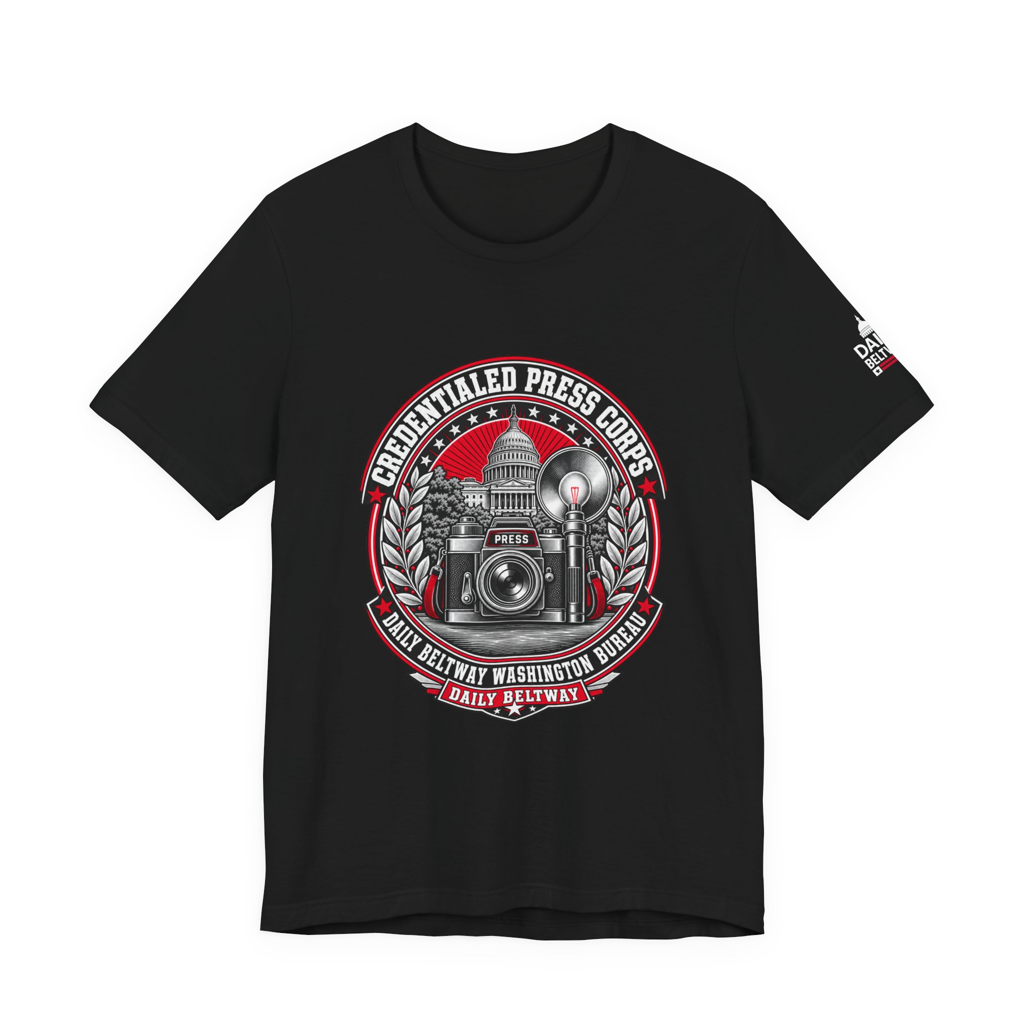 Credentialed Press Corps T-Shirt — Daily Beltway - Image 5