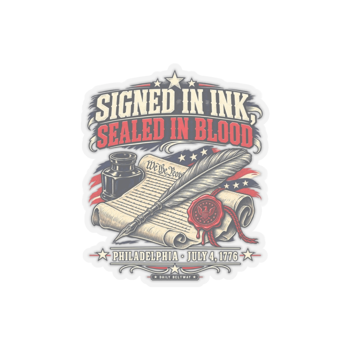 Signed In Ink Sticker — Daily Beltway - Image 7