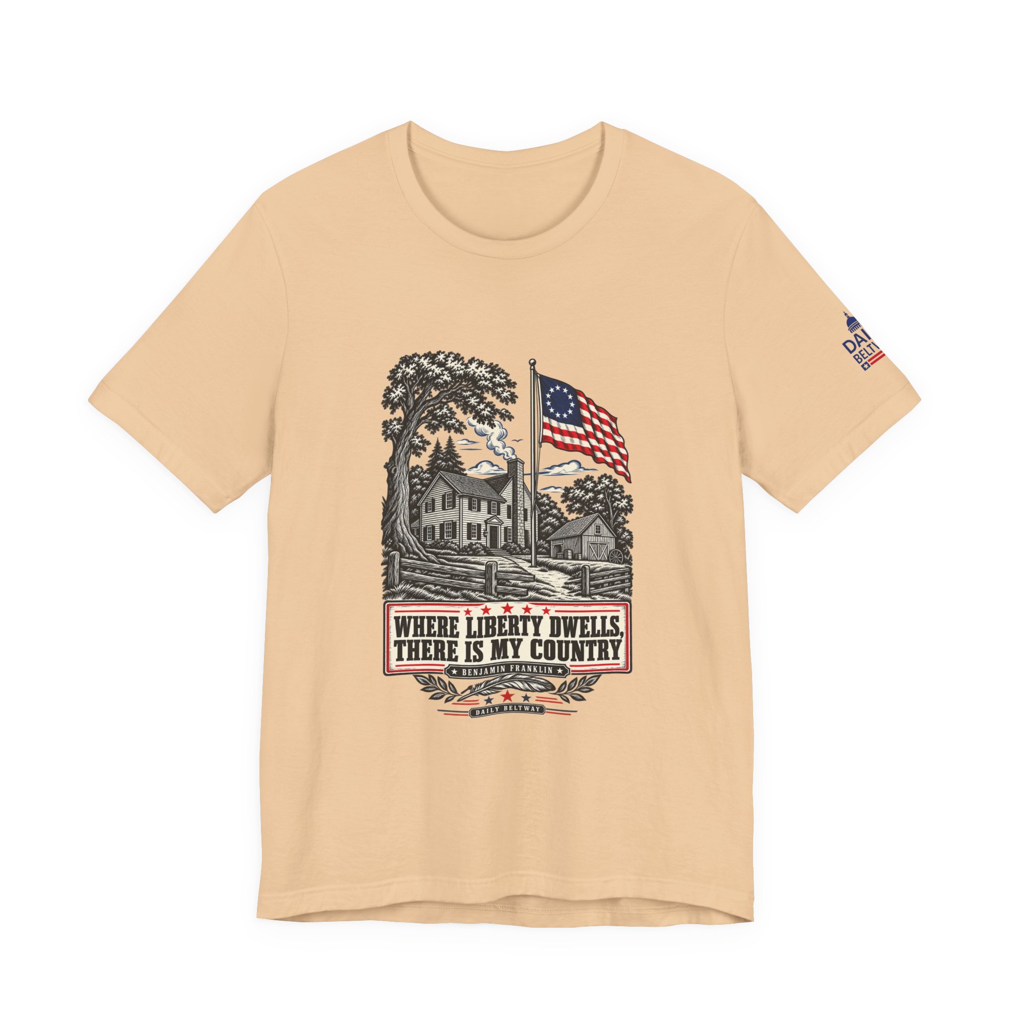 Liberty Dwells Franklin T-Shirt — Daily Beltway - Image 17