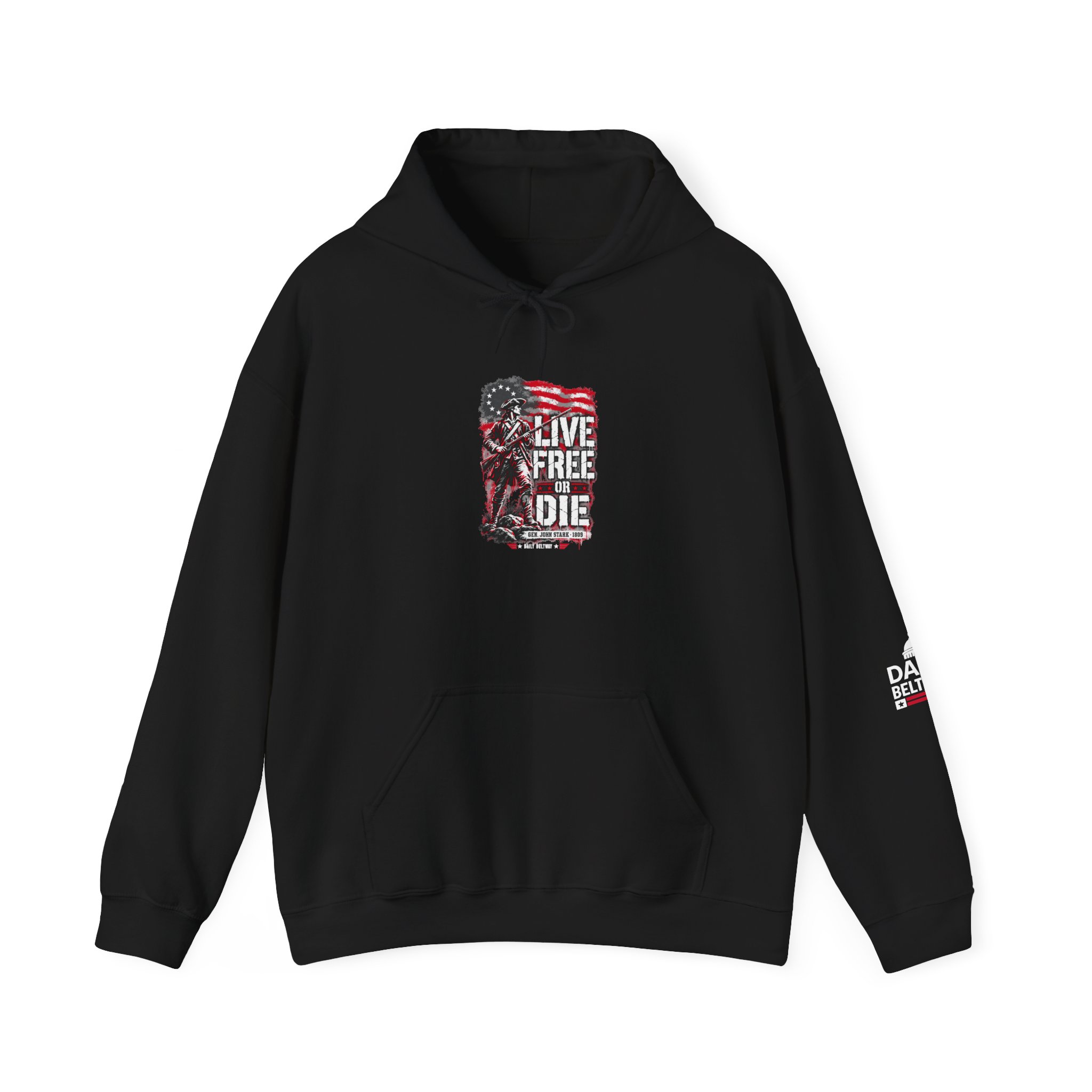 Live Free Or Die Hoodie — Daily Beltway