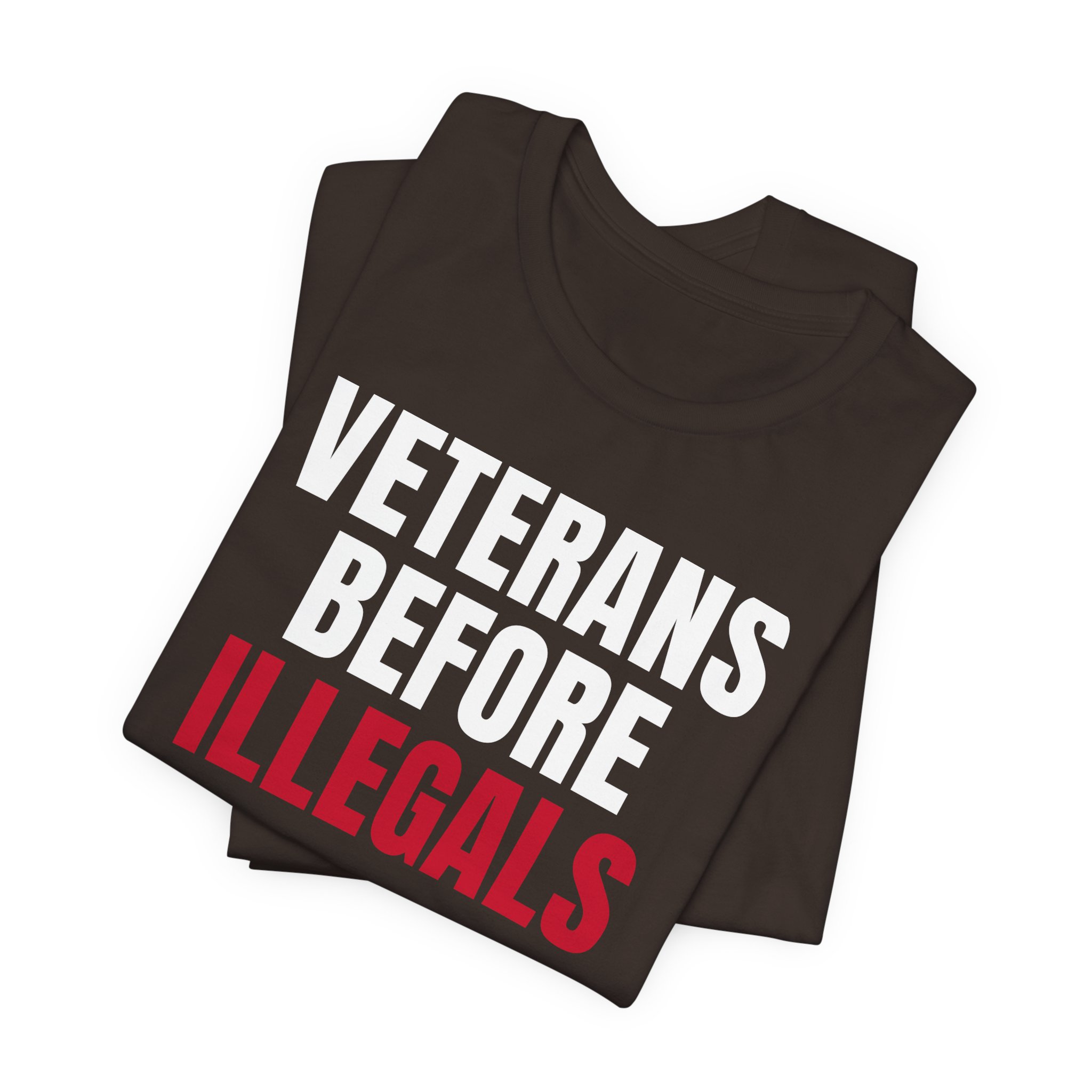 Veterans Before Illegals T-Shirt — Daily Beltway - Image 3