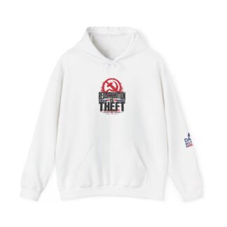 Redistribution Is Theft Hoodie — Daily Beltway