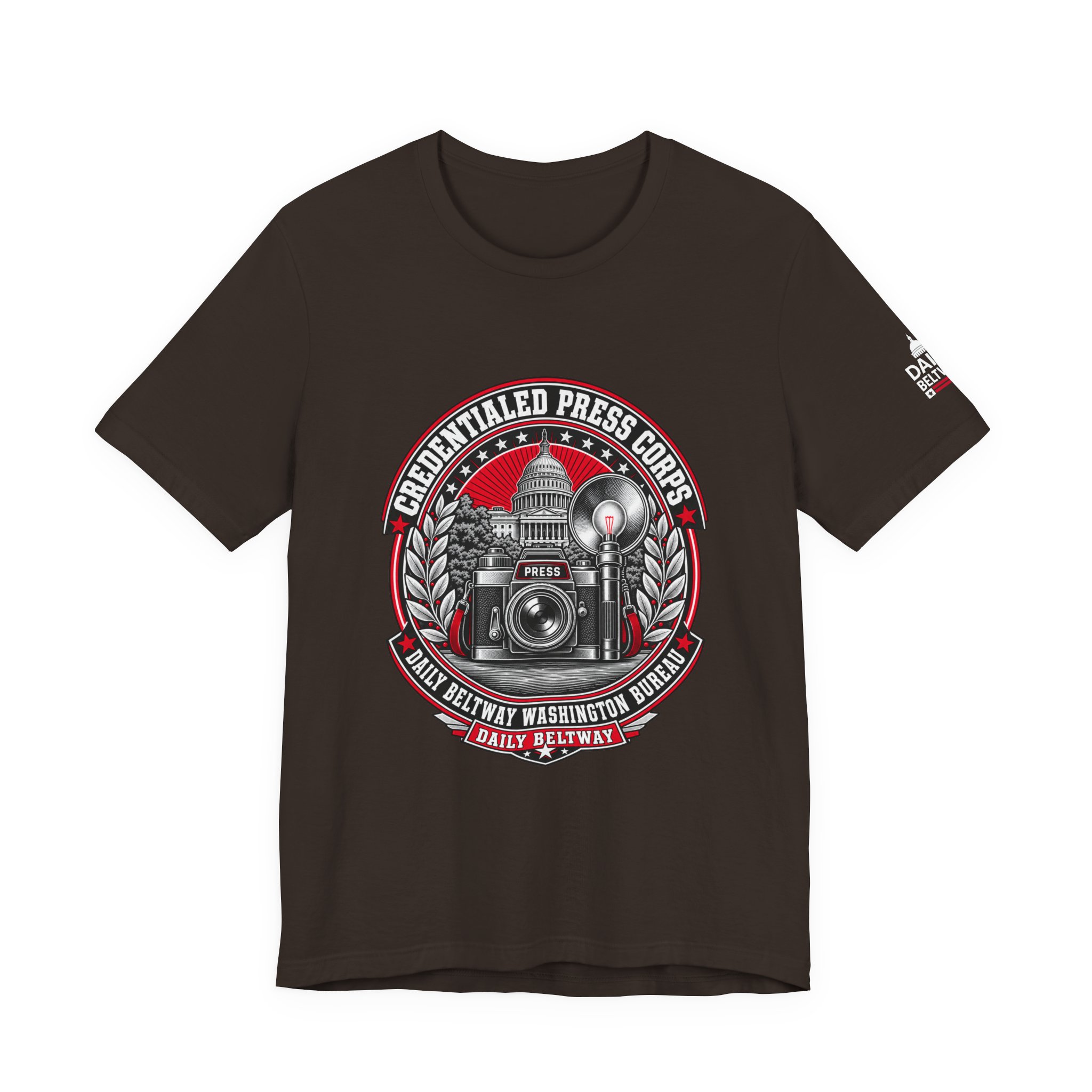Credentialed Press Corps T-Shirt — Daily Beltway