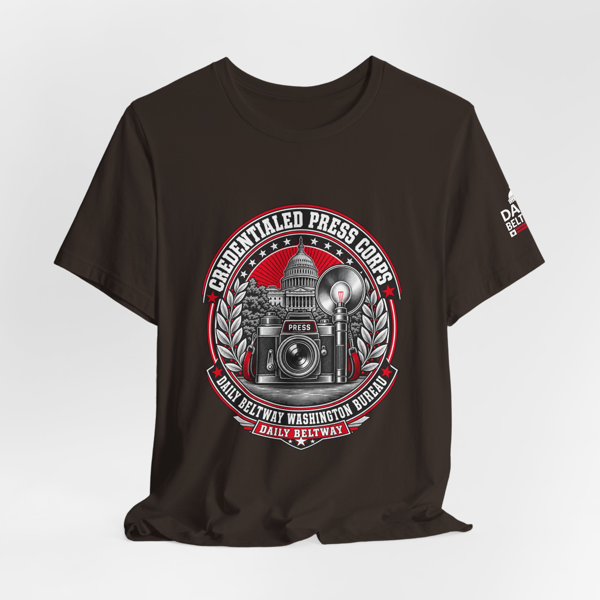 Credentialed Press Corps T-Shirt — Daily Beltway - Image 4