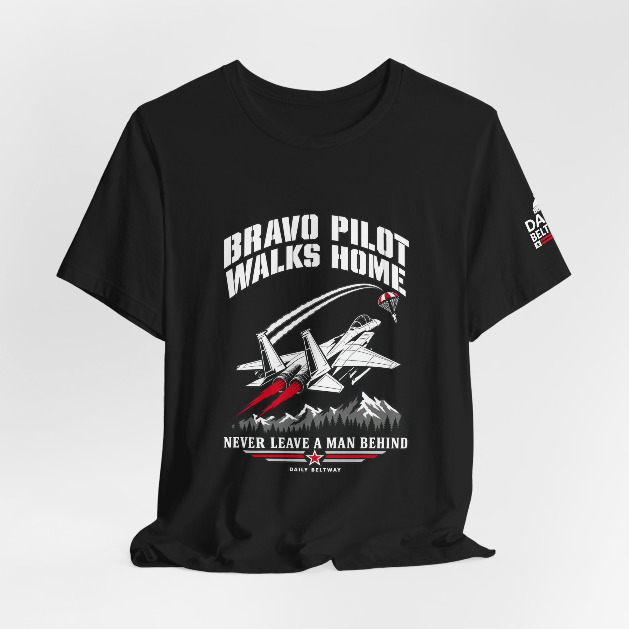 Bravo Pilot Walks Home T-Shirt — Daily Beltway - Image 8