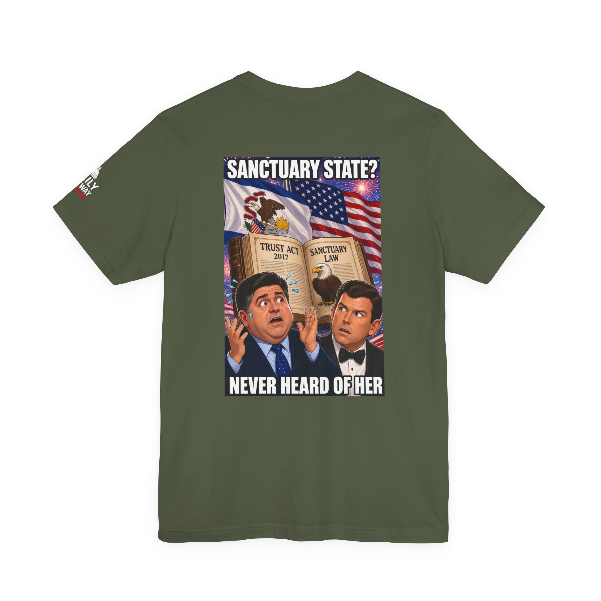 Pritzker's Denial T-Shirt — Daily Beltway - Image 6