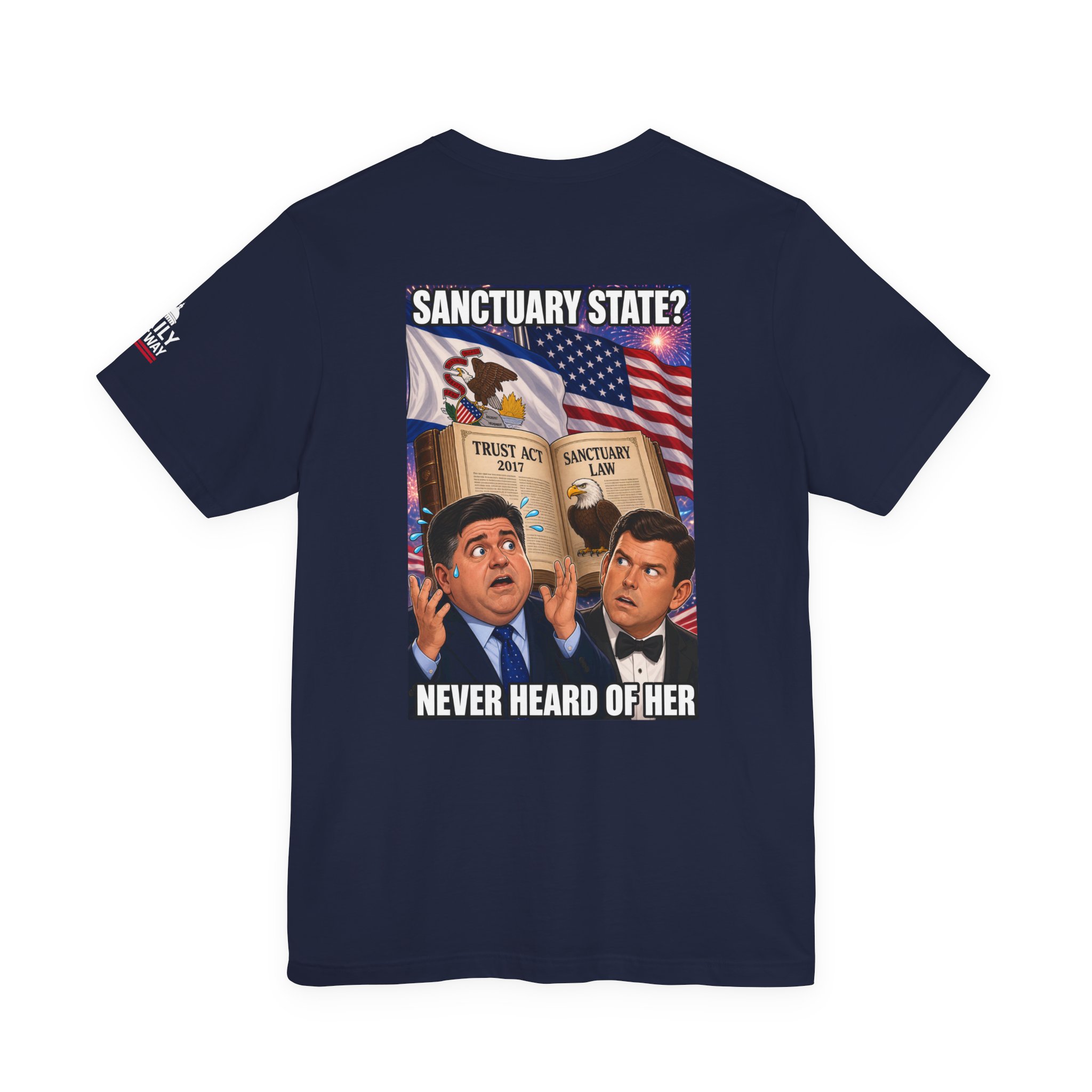 Pritzker's Denial T-Shirt — Daily Beltway - Image 18