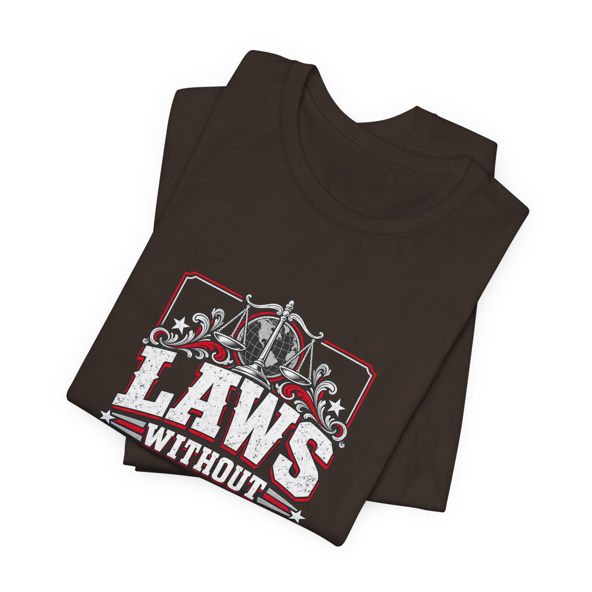 Laws Without Borders T-Shirt — Daily Beltway - Image 3