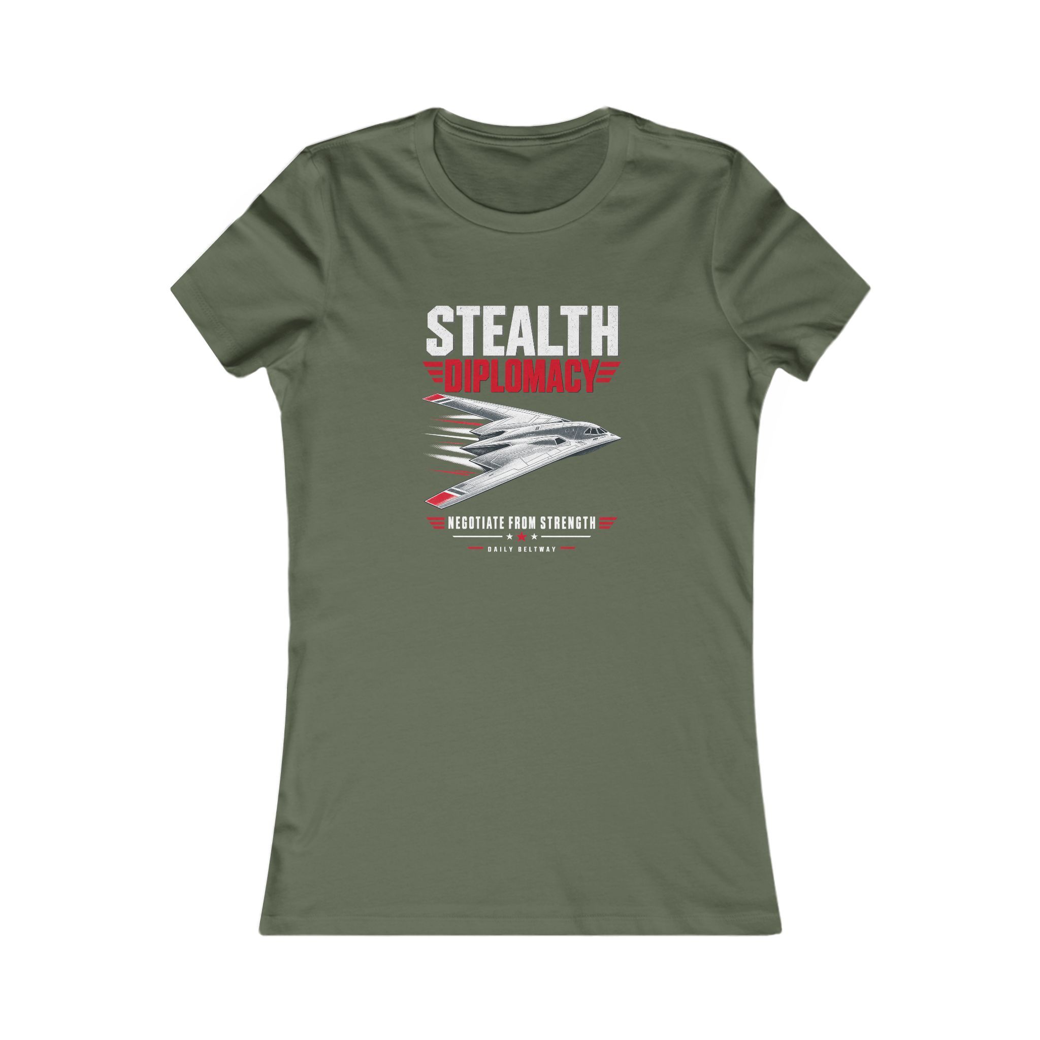 Stealth Diplomacy Collection Women's Tee — Daily Beltway - Image 5