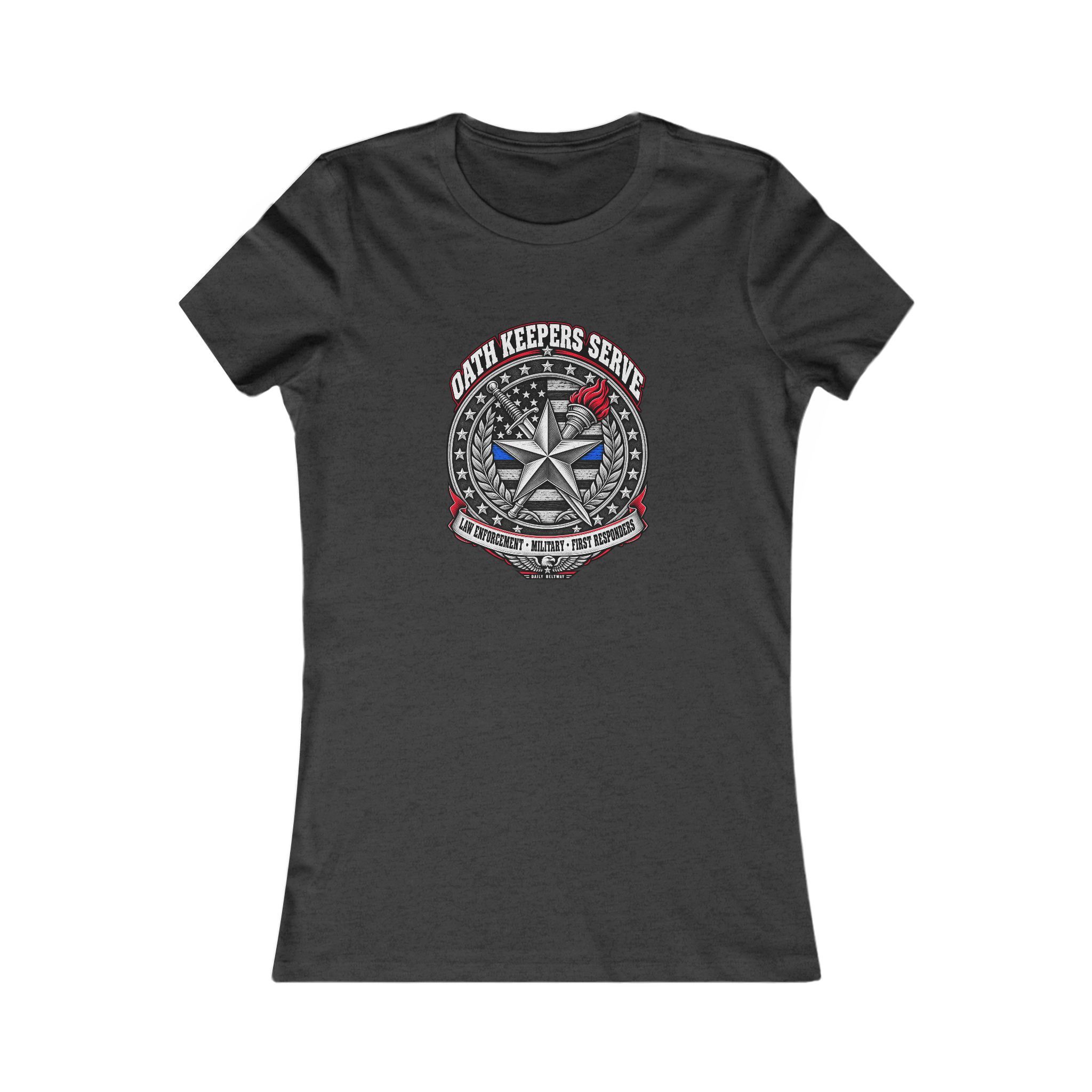 Oath Keepers Serve Women's Tee — Daily Beltway - Image 13
