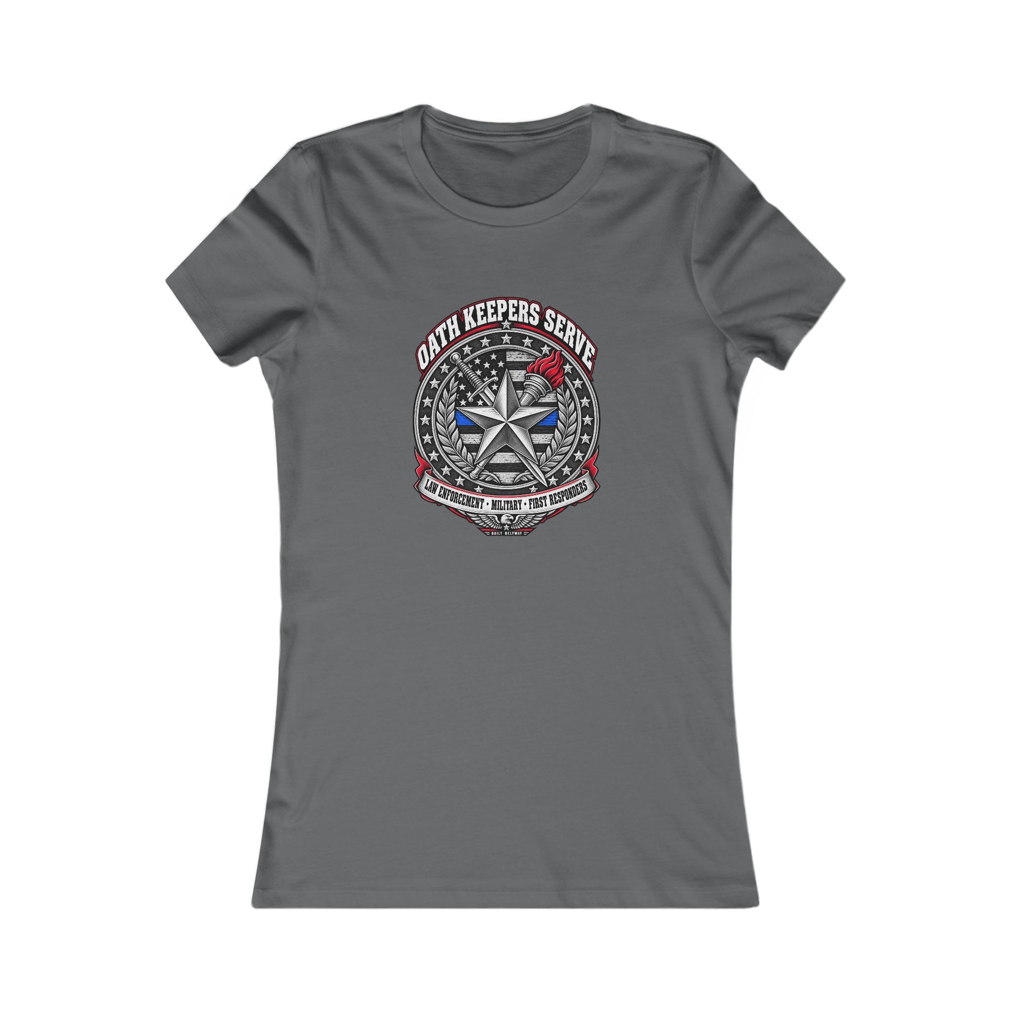 Oath Keepers Serve Women's Tee — Daily Beltway - Image 9