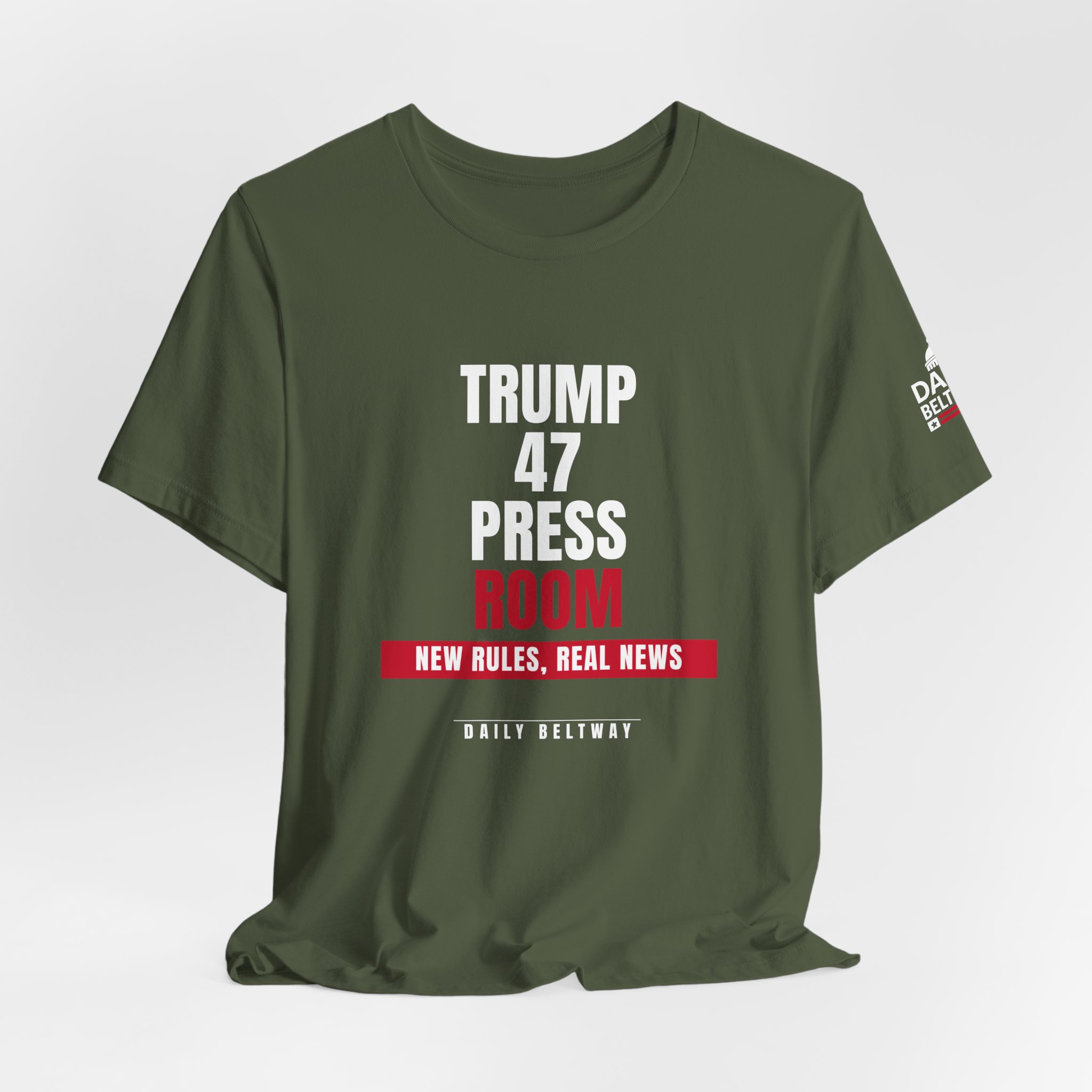 Trump 47 Press Room T-Shirt — Daily Beltway - Image 16