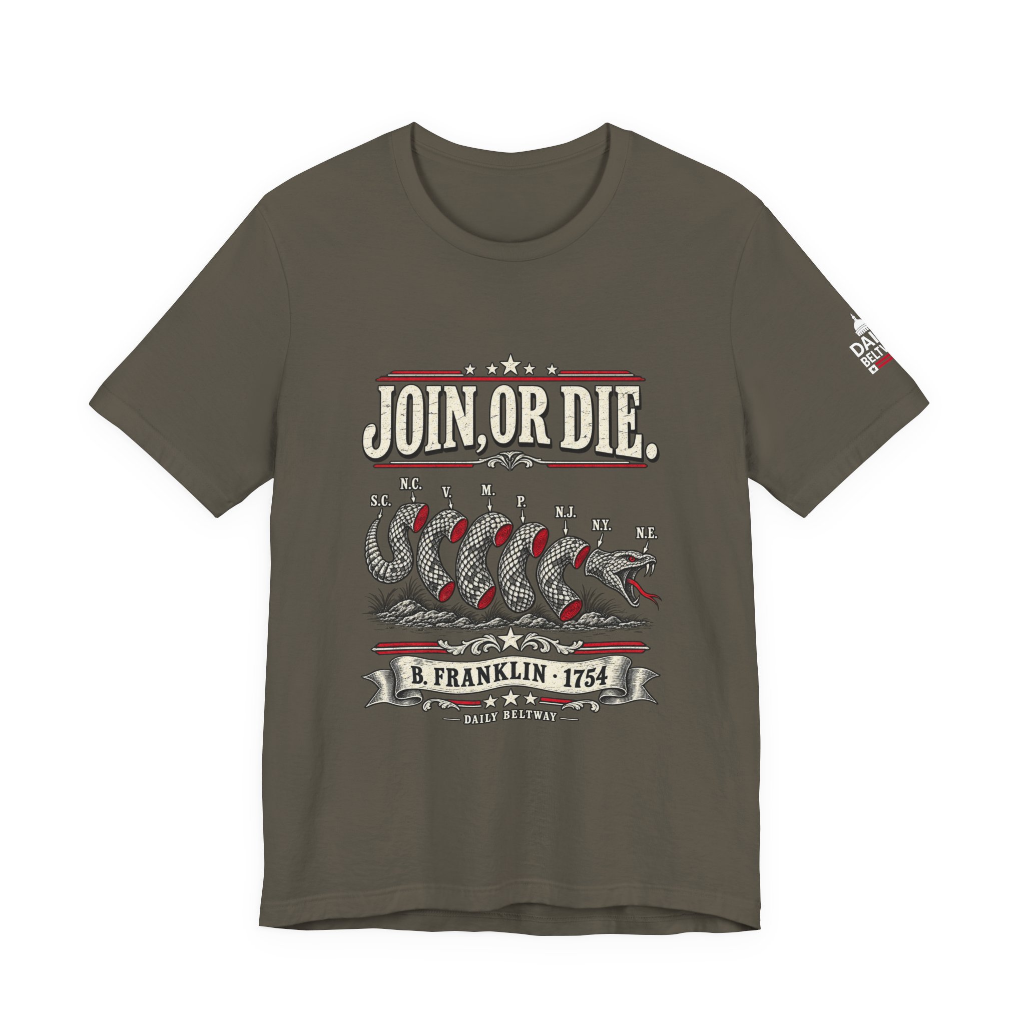 Join Or Die T-Shirt — Daily Beltway - Image 9