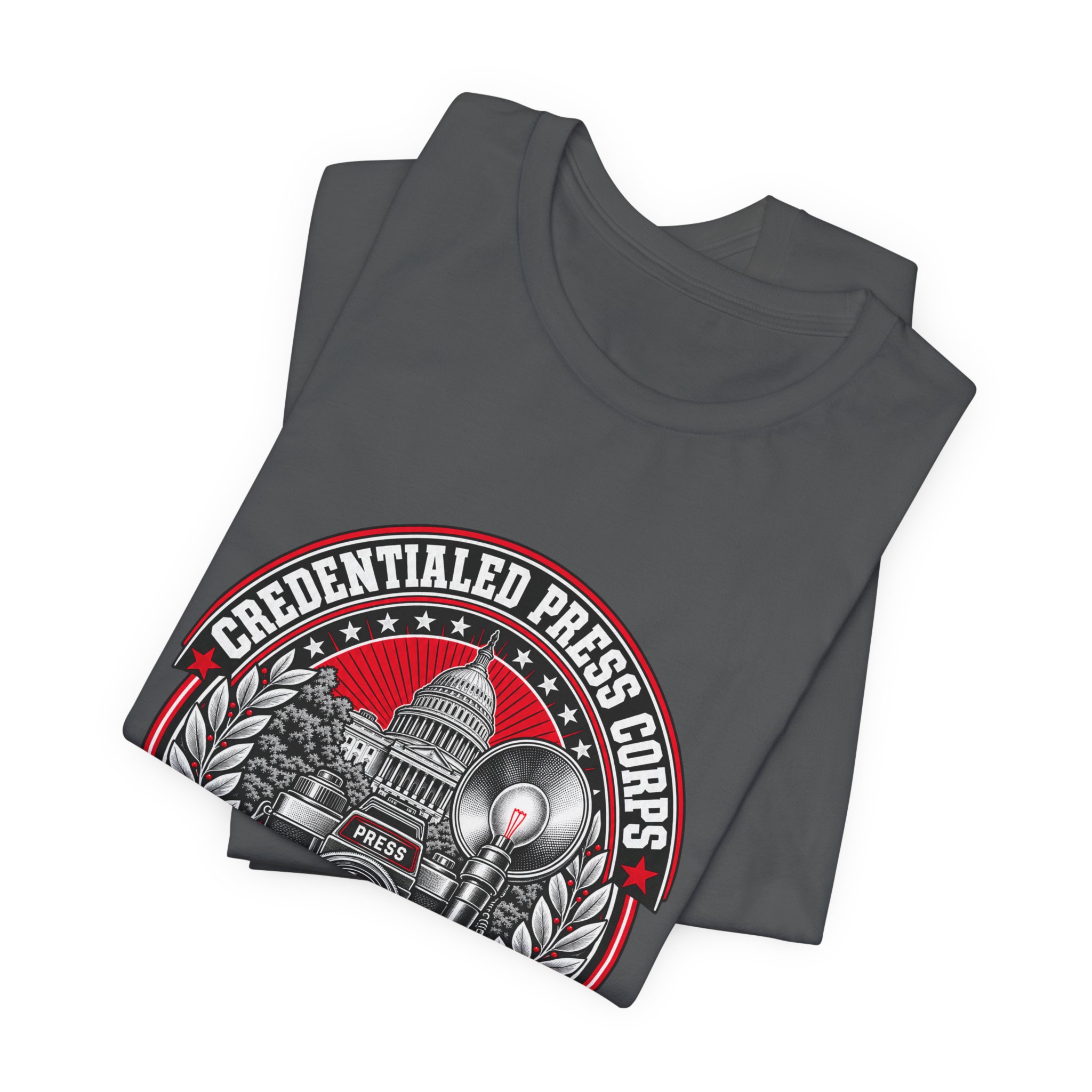 Credentialed Press Corps T-Shirt — Daily Beltway - Image 23