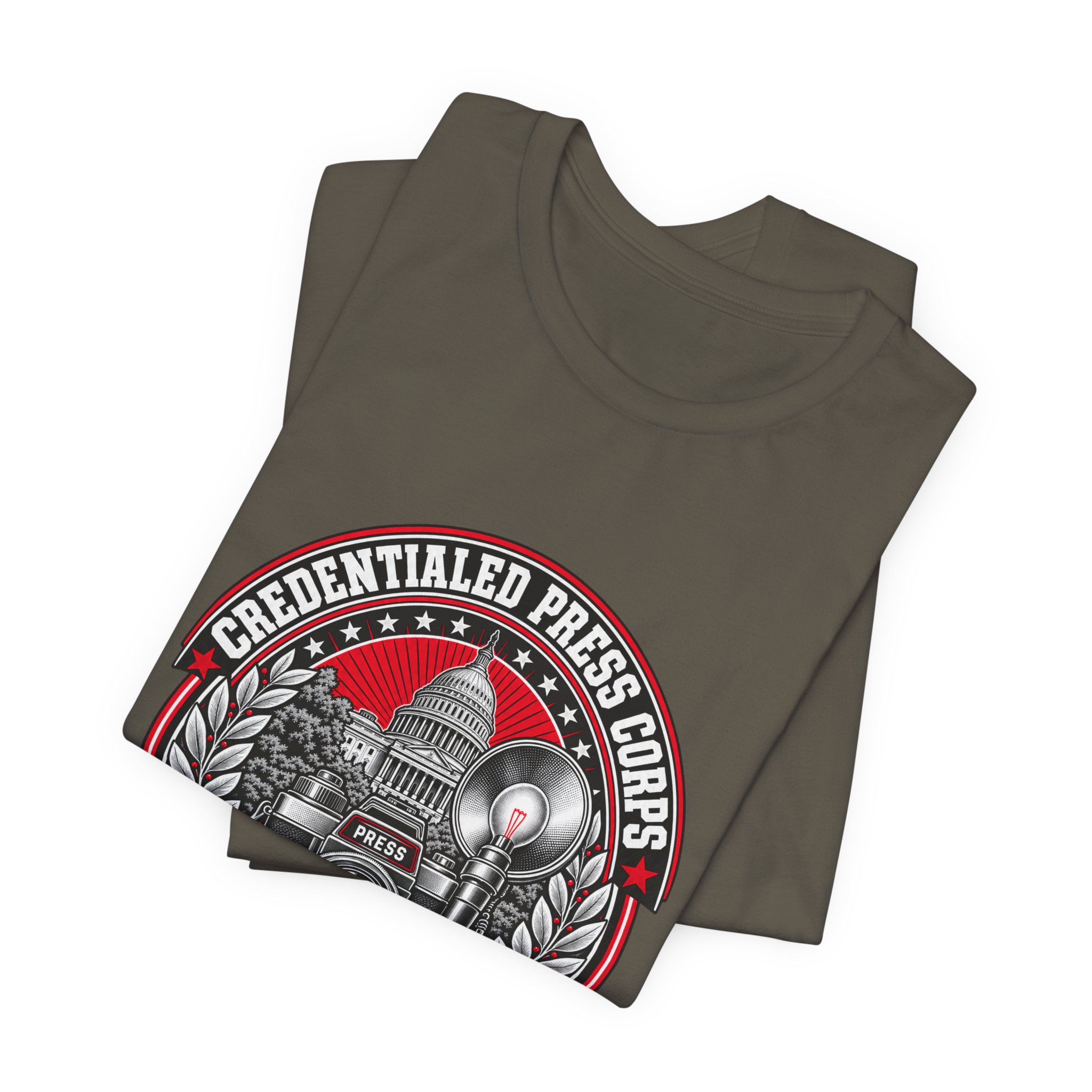 Credentialed Press Corps T-Shirt — Daily Beltway - Image 11