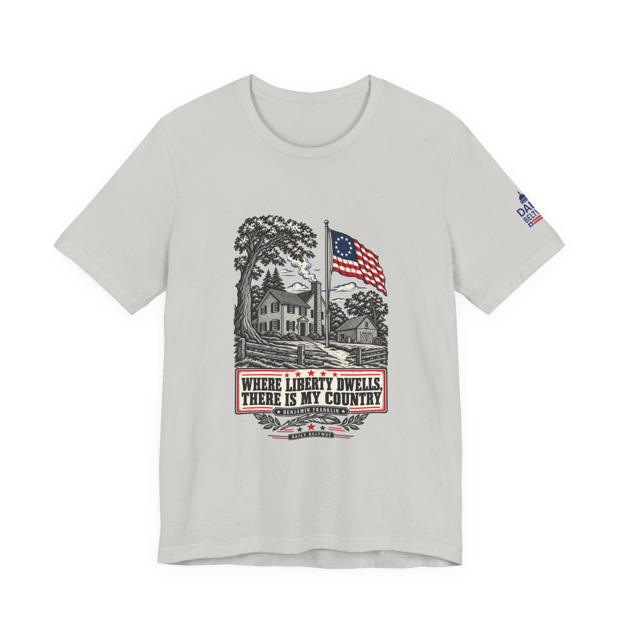 Liberty Dwells Franklin T-Shirt — Daily Beltway - Image 13