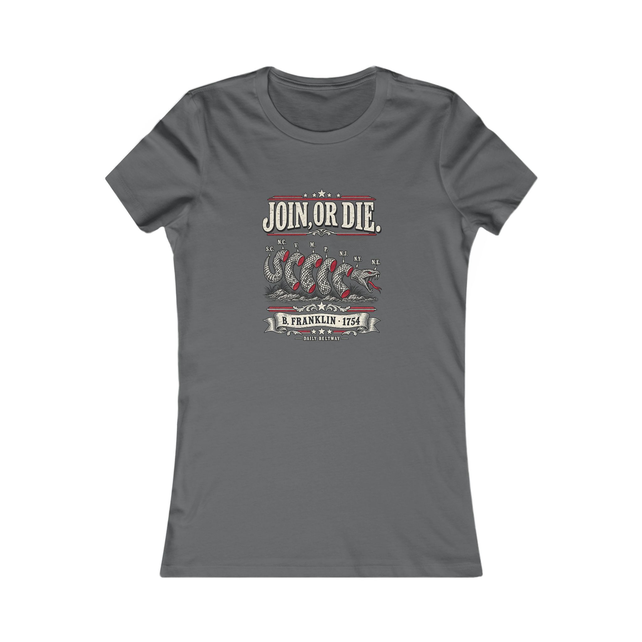 Join Or Die Women's Tee — Daily Beltway - Image 9