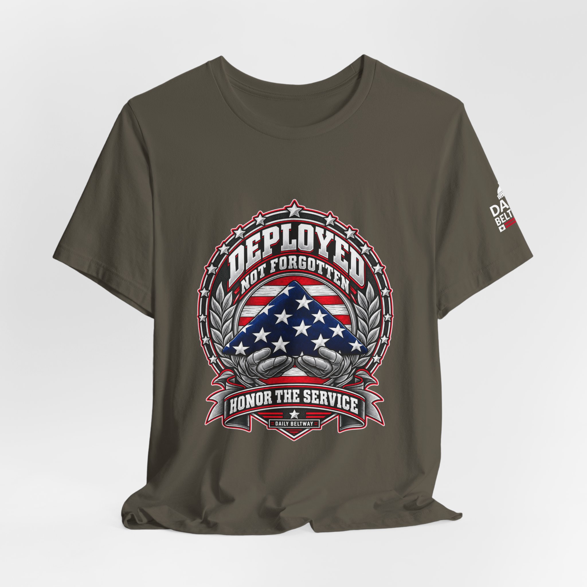 Deployed Not Forgotten T-Shirt — Daily Beltway - Image 12