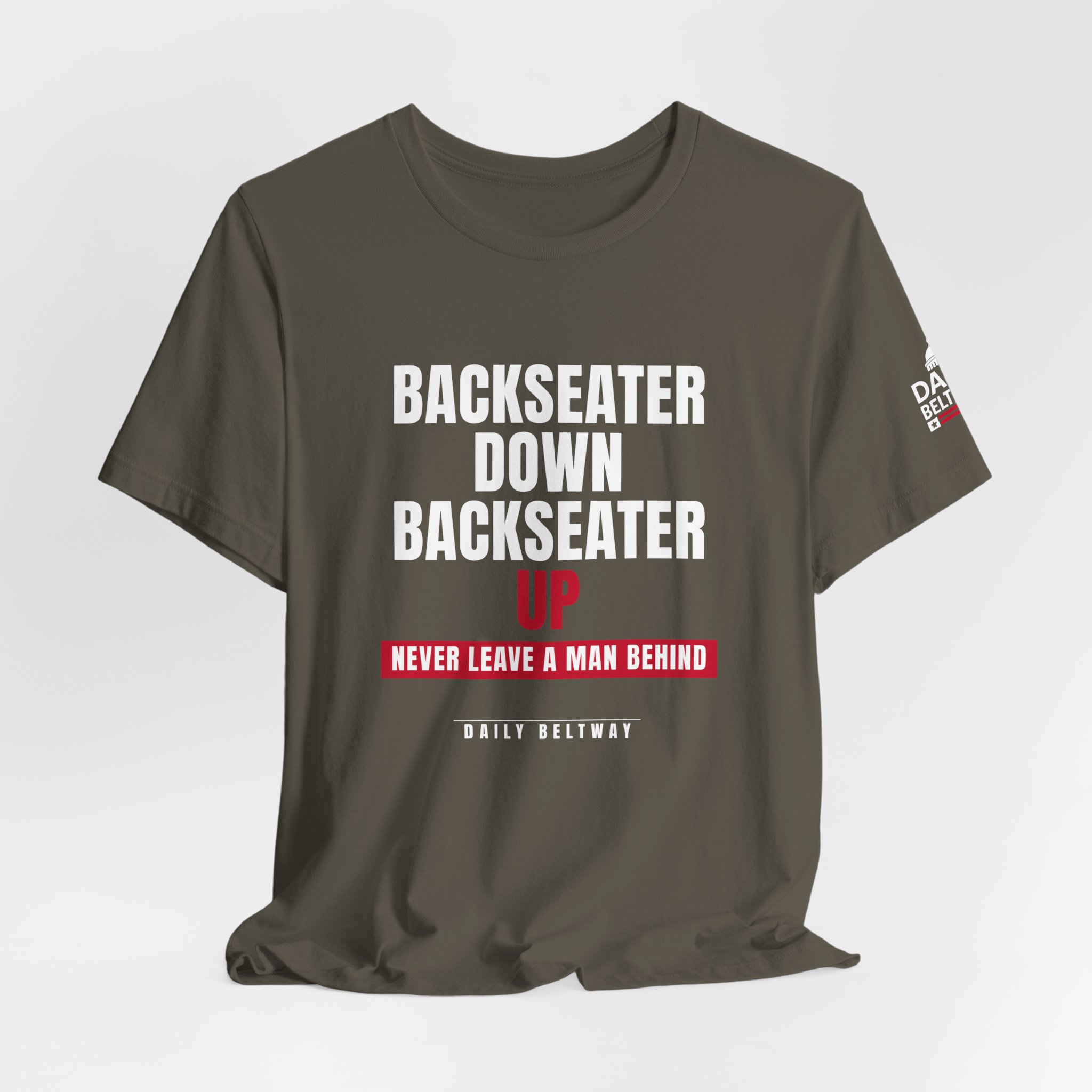 Backseater Down Backseater Up T-Shirt — Daily Beltway - Image 12