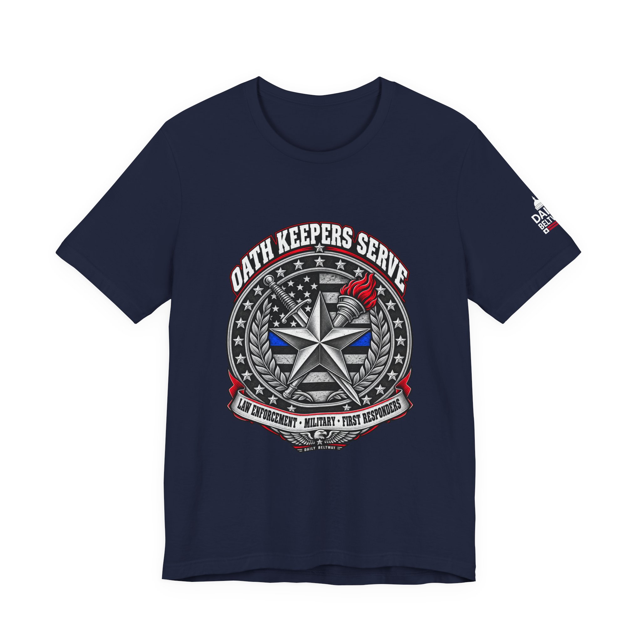 Oath Keepers Serve T-Shirt — Daily Beltway - Image 29