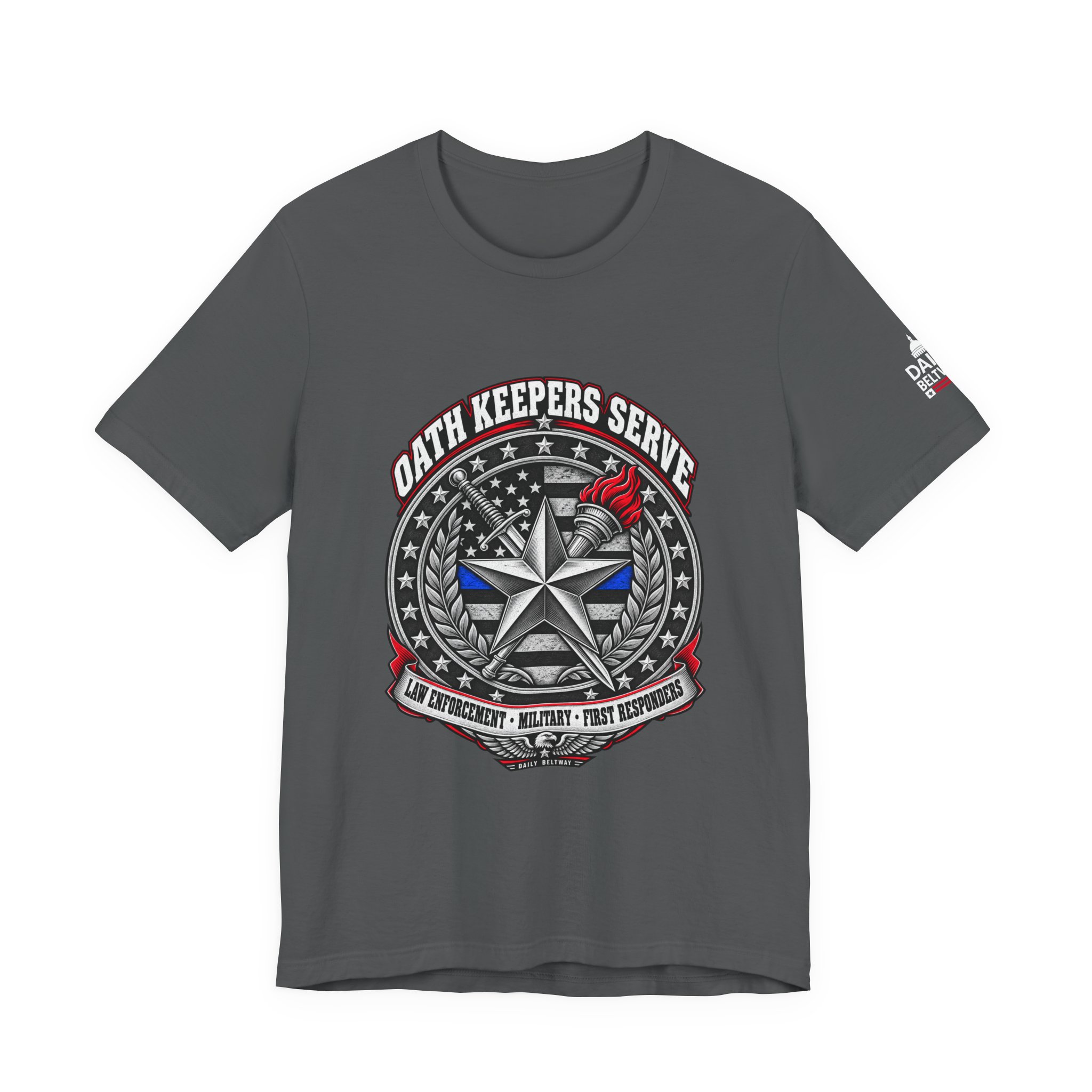 Oath Keepers Serve T-Shirt — Daily Beltway - Image 21