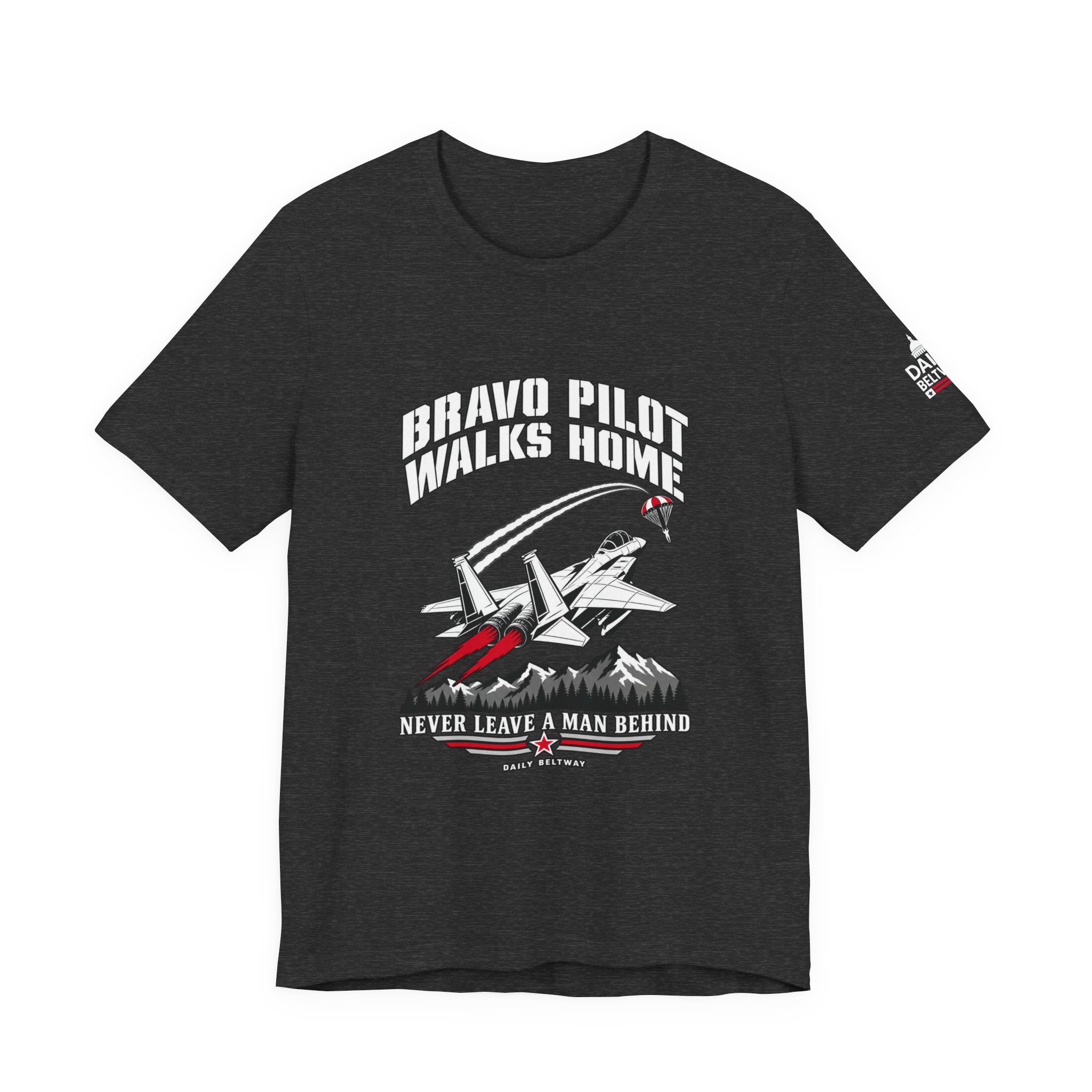 Bravo Pilot Walks Home T-Shirt — Daily Beltway - Image 25