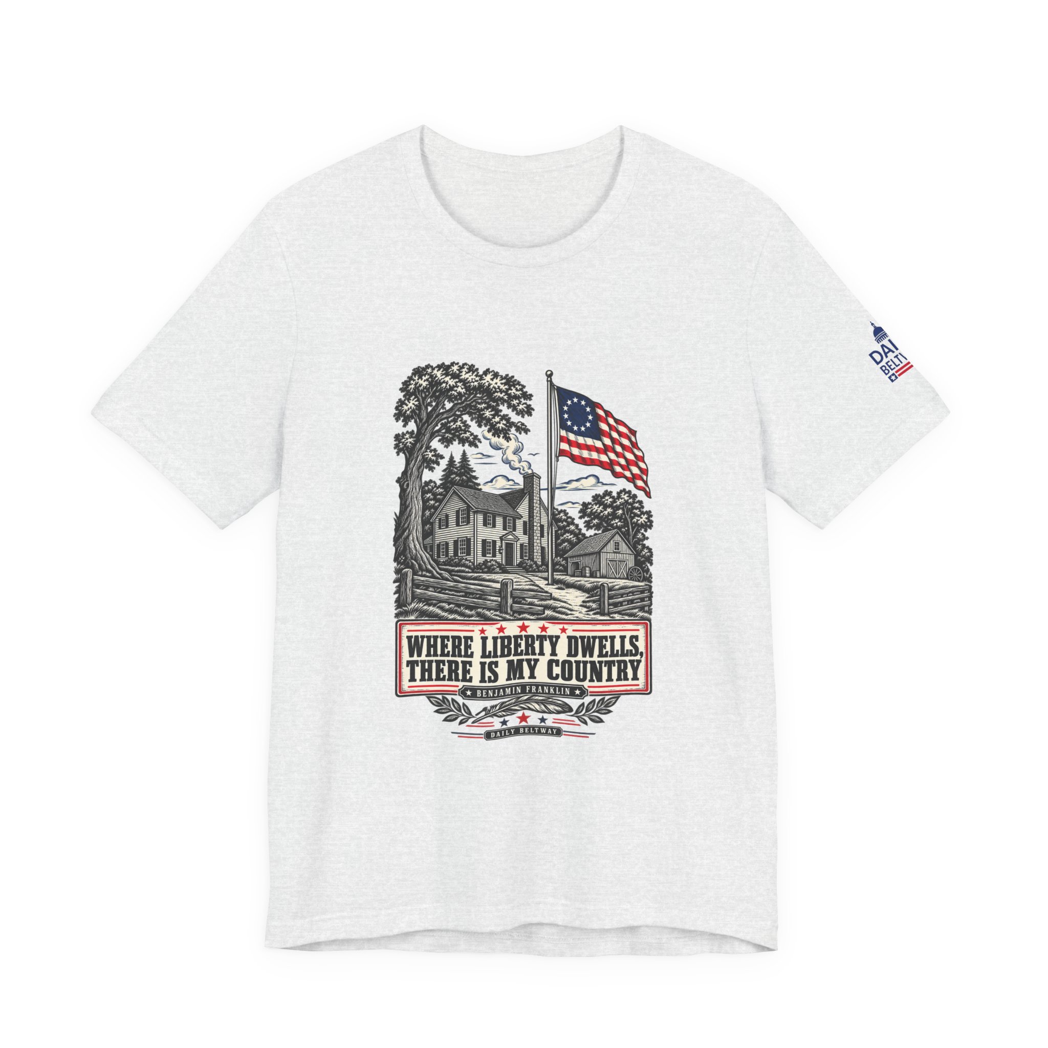 Liberty Dwells Franklin T-Shirt — Daily Beltway - Image 5