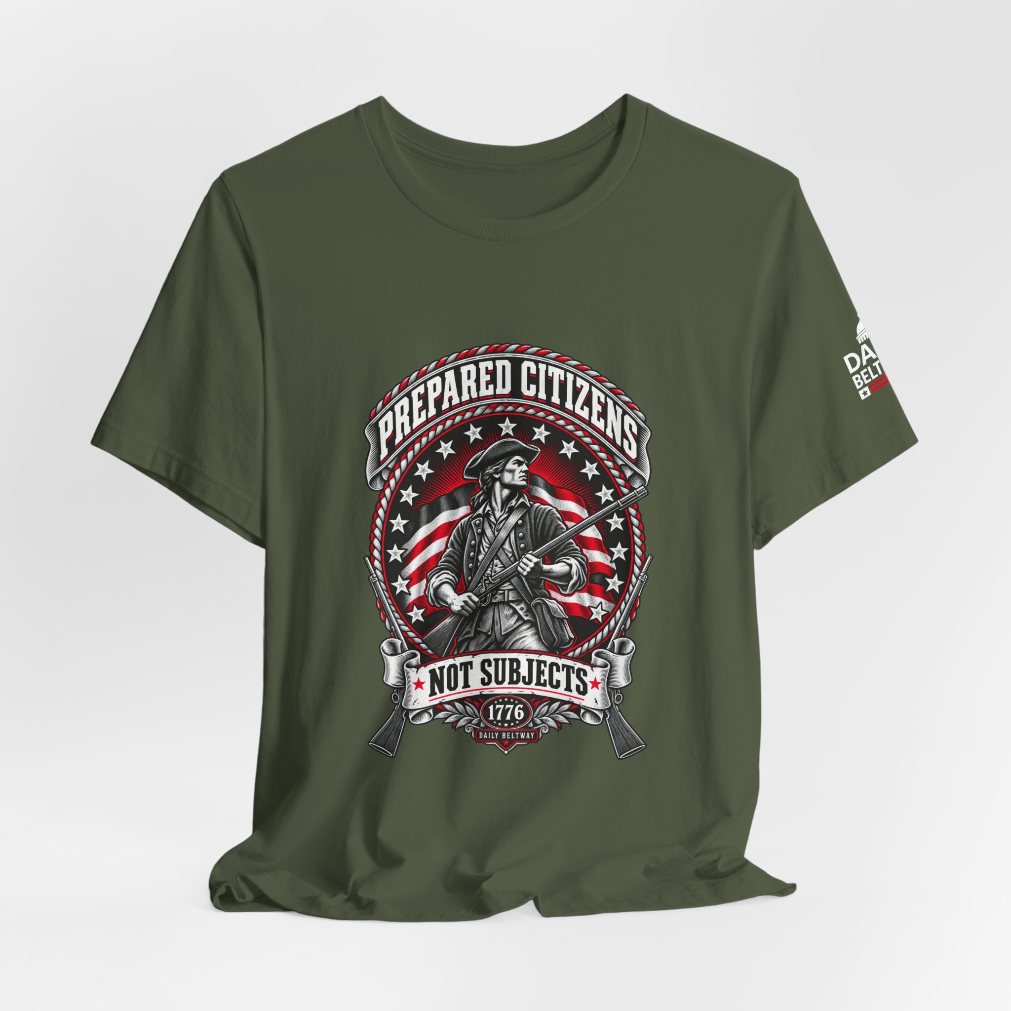 Prepared Citizens Badge T-Shirt — Daily Beltway - Image 16