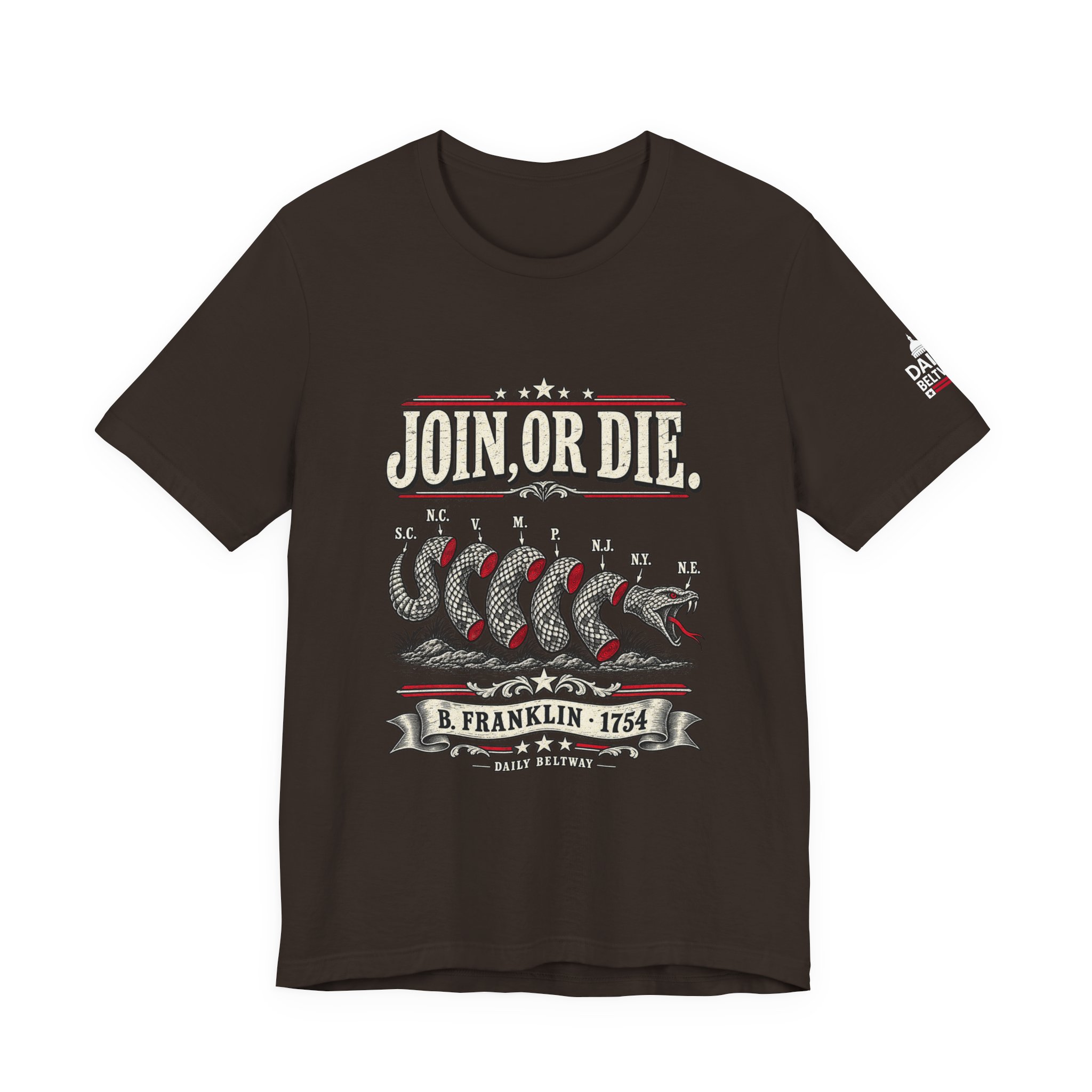 Join Or Die T-Shirt — Daily Beltway