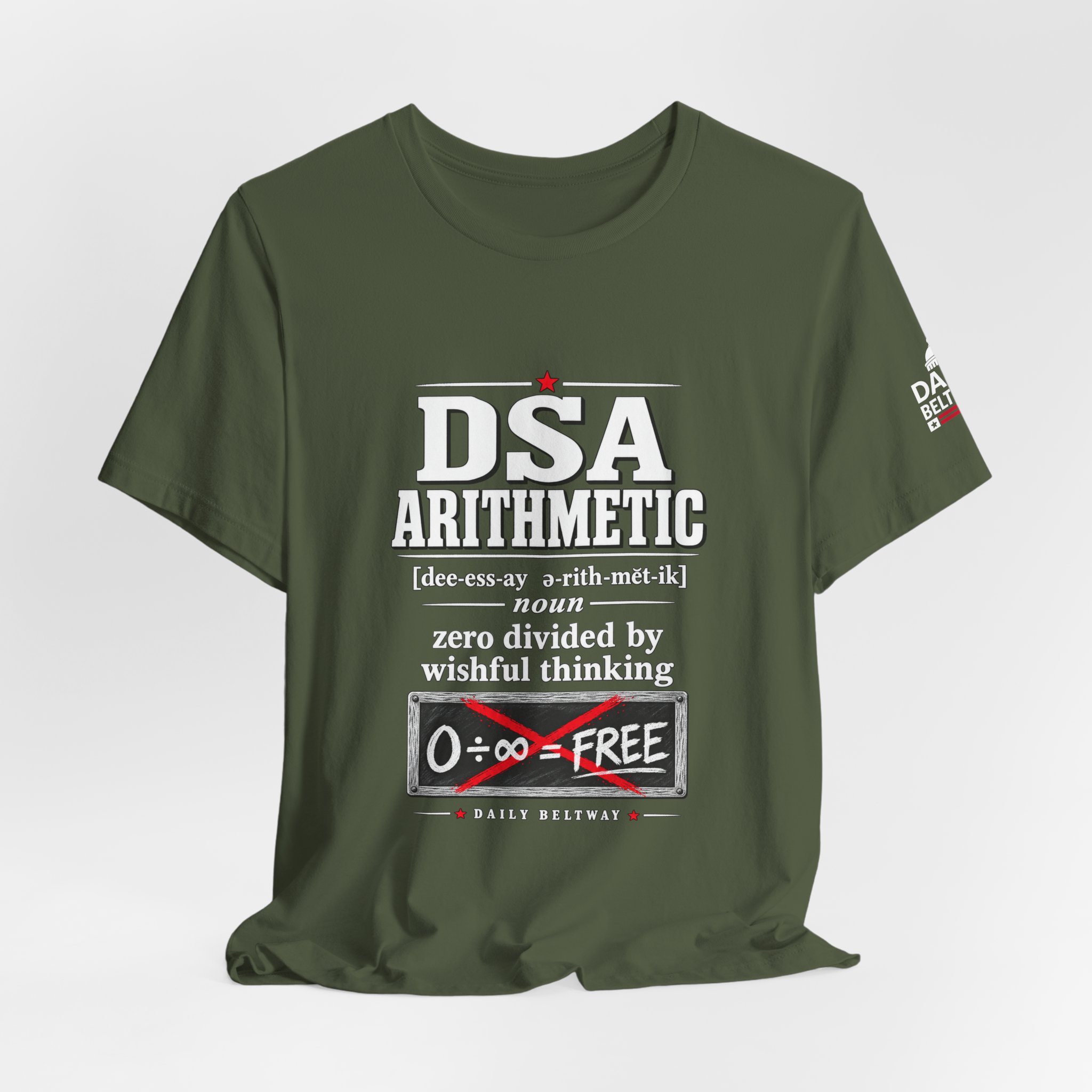 DSA Arithmetic T-Shirt — Daily Beltway - Image 16