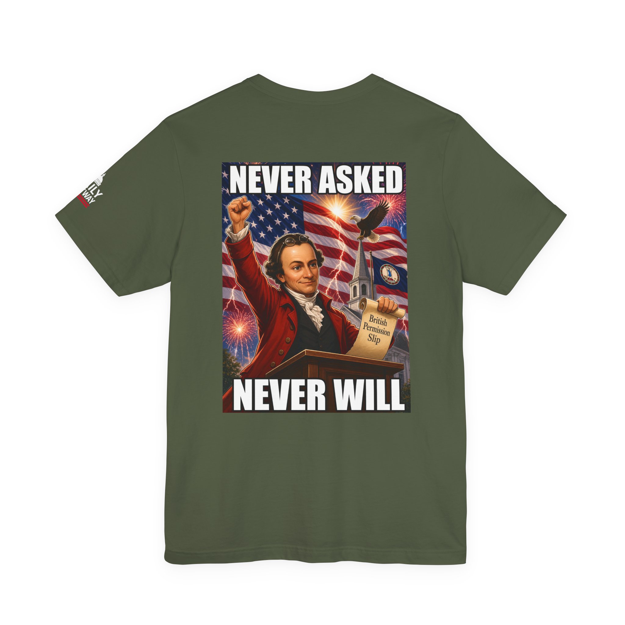 Never Asked Permission T-Shirt — Daily Beltway - Image 6