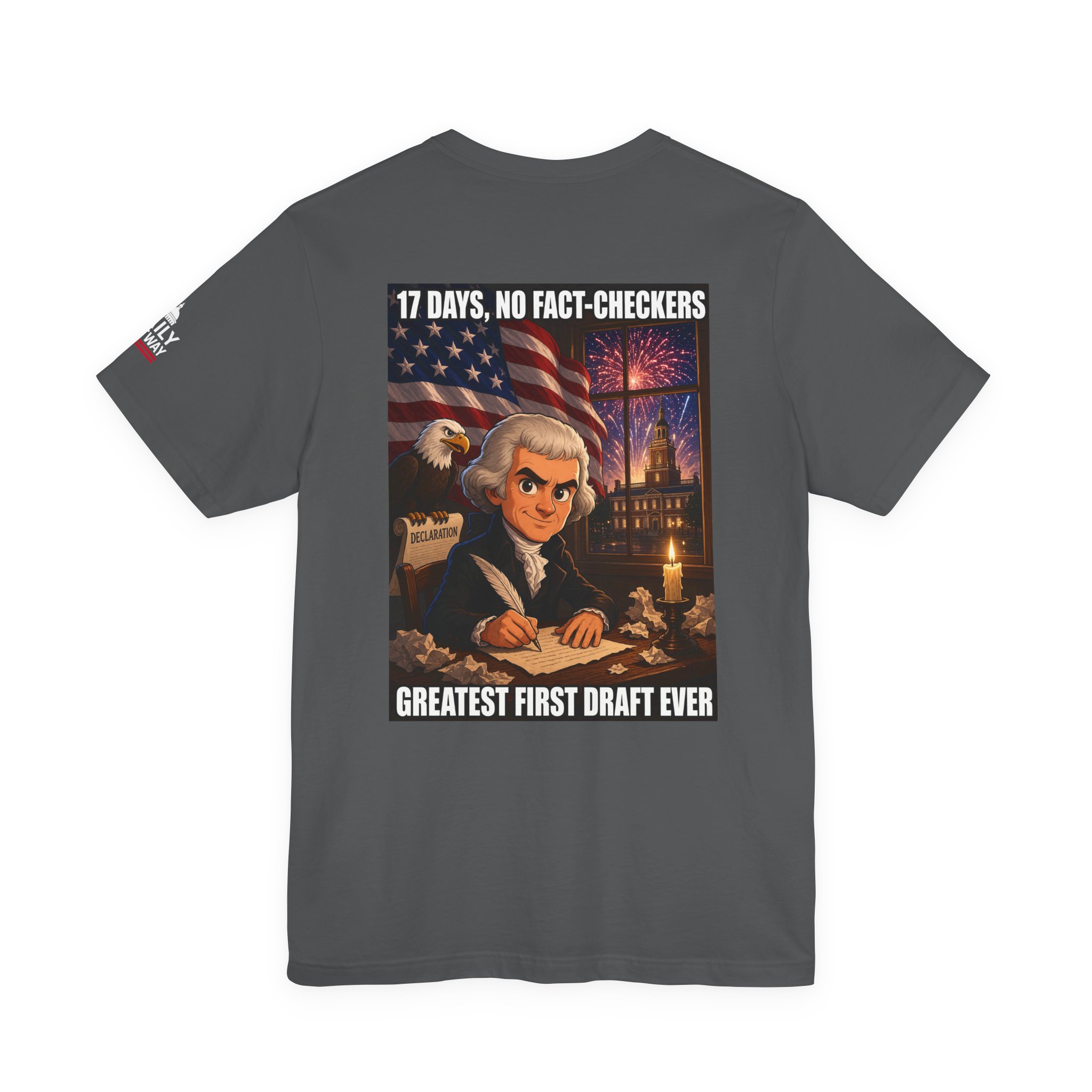 Jefferson's First Draft T-Shirt — Daily Beltway - Image 10