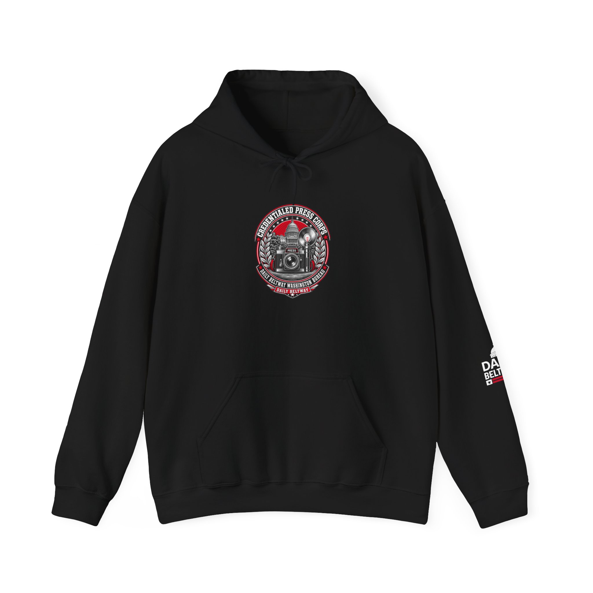Credentialed Press Corps Hoodie — Daily Beltway