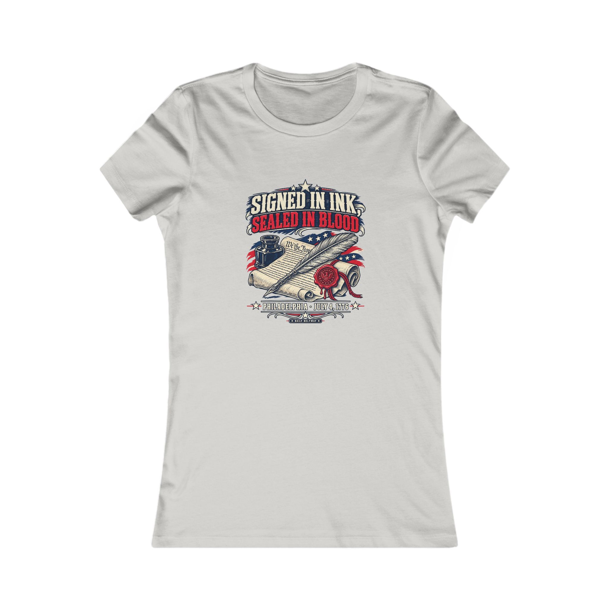 Signed In Ink Women's Tee — Daily Beltway - Image 9