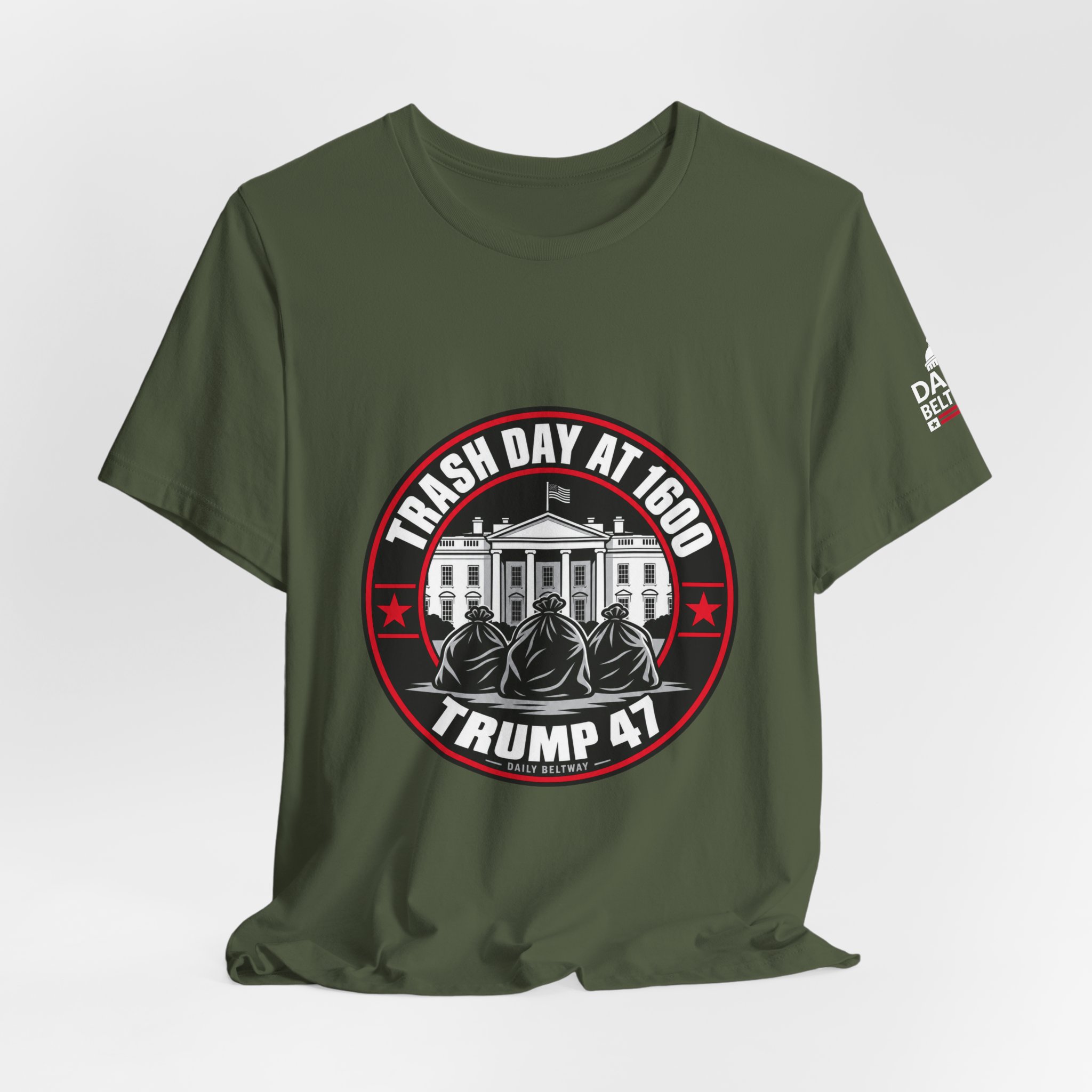 Trash Day At 1600 T-Shirt — Daily Beltway - Image 16